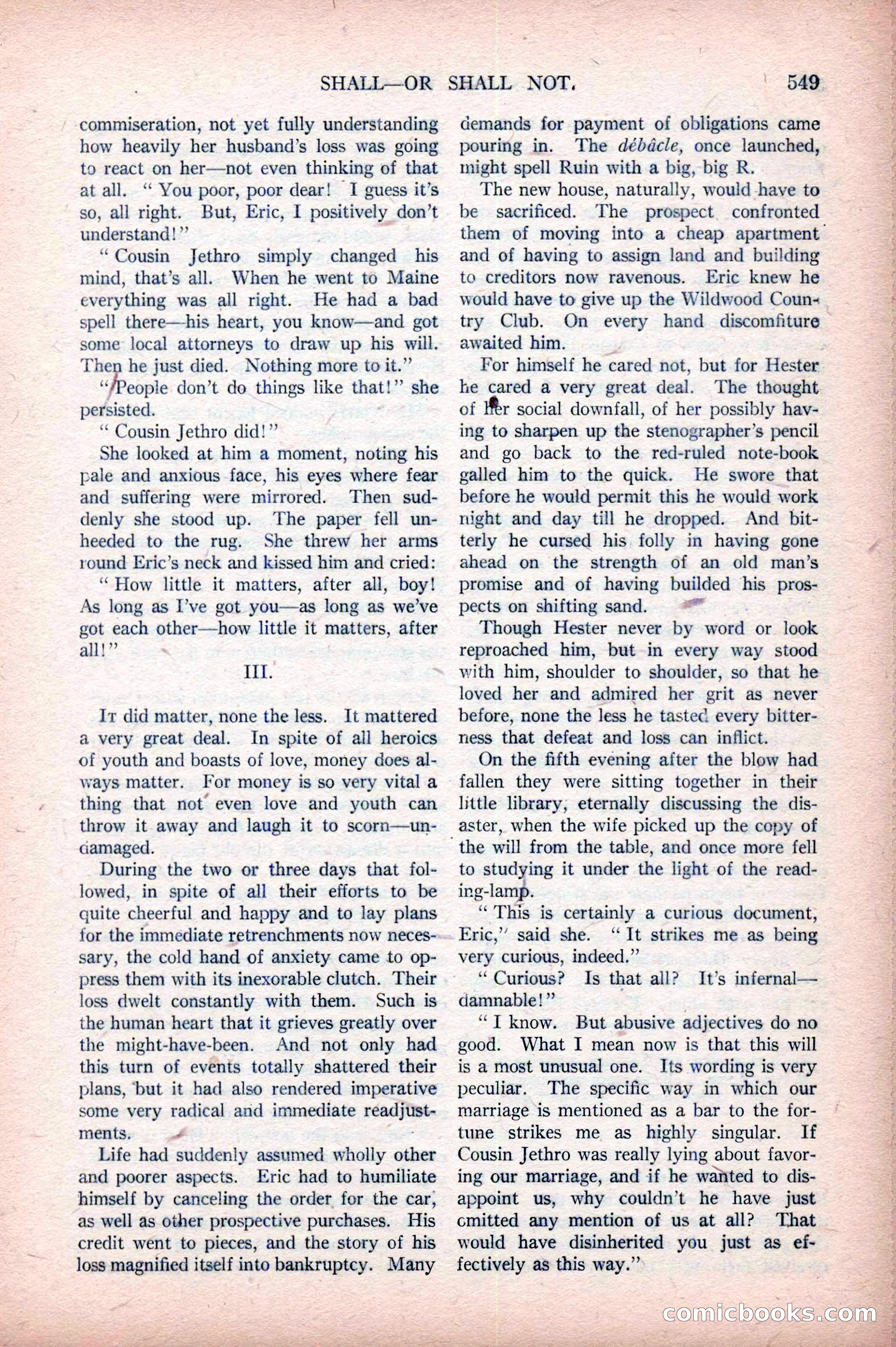 All-Story Weekly, April 5, 1919 — page 31 of 196