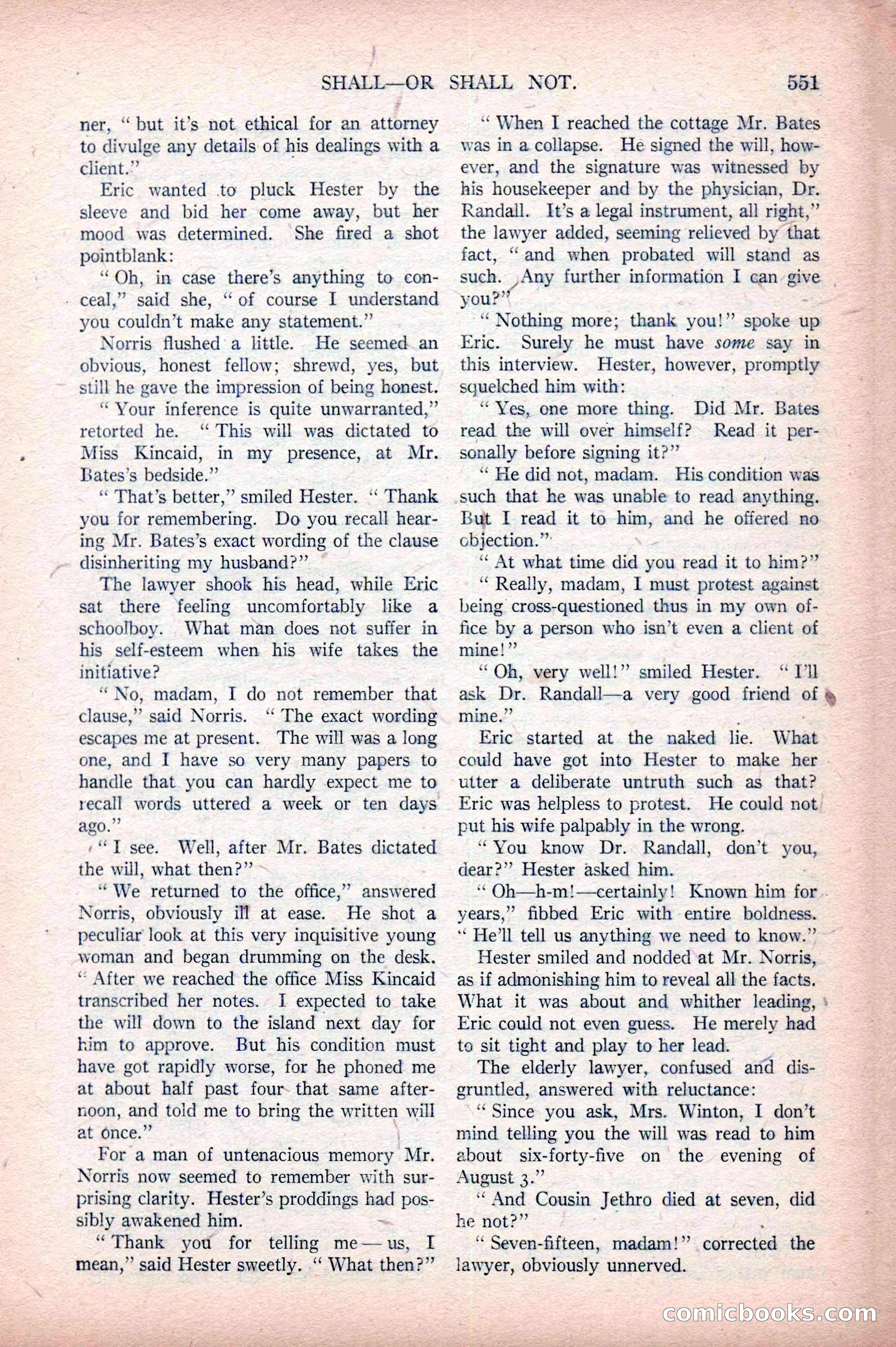 All-Story Weekly, April 5, 1919 — page 33 of 196