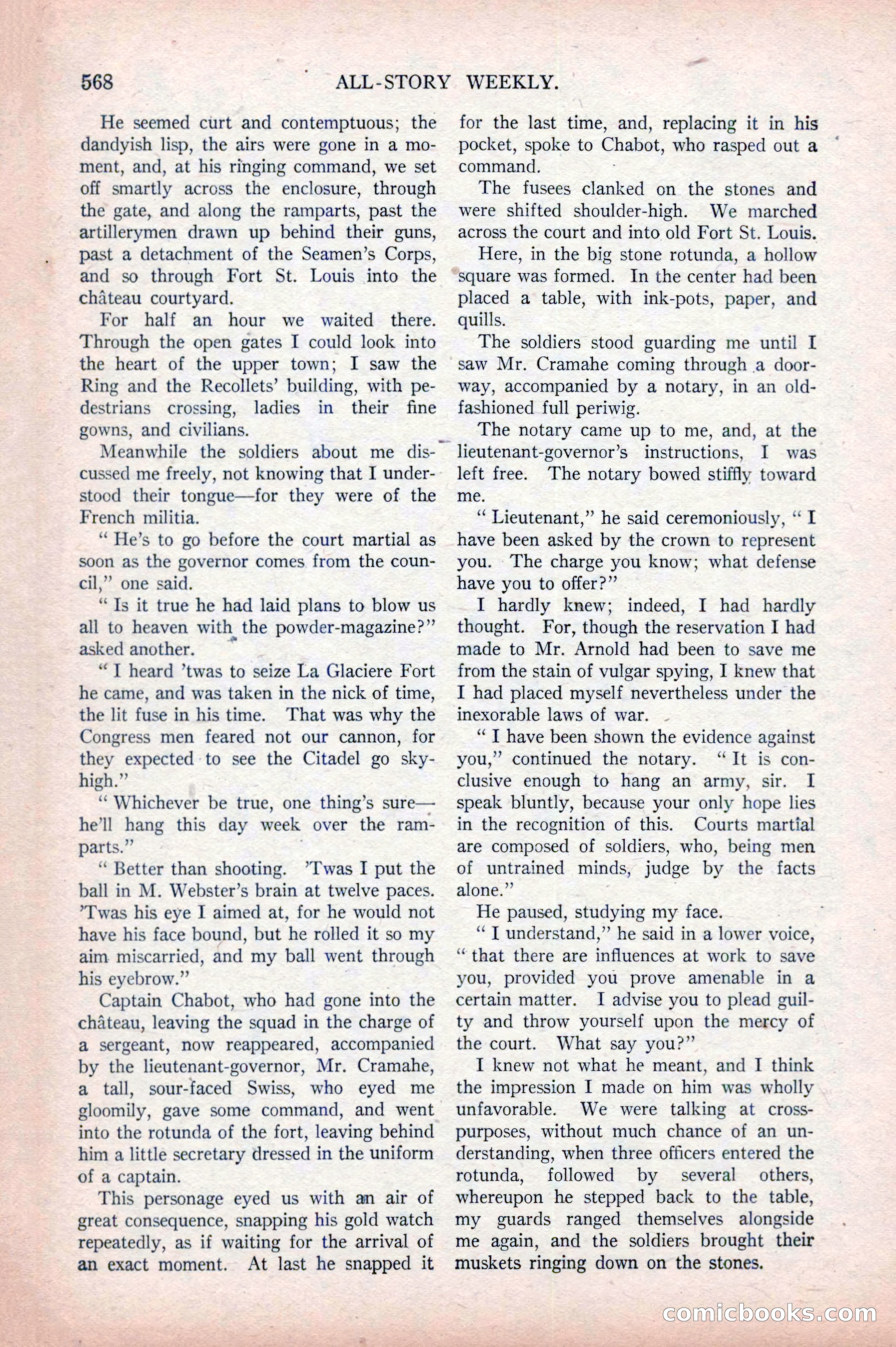All-Story Weekly, April 5, 1919 — page 50 of 196