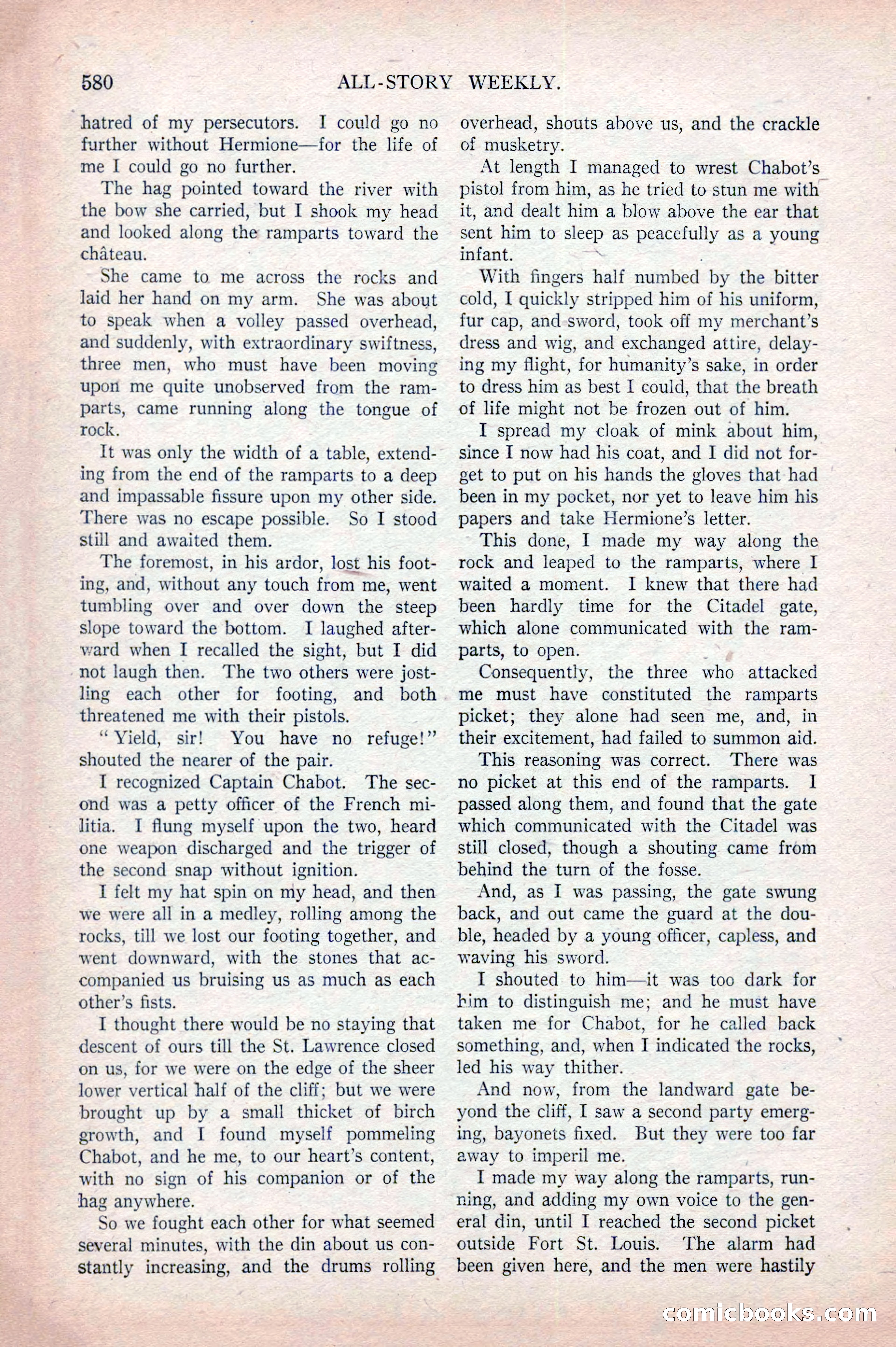 All-Story Weekly, April 5, 1919 — page 62 of 196