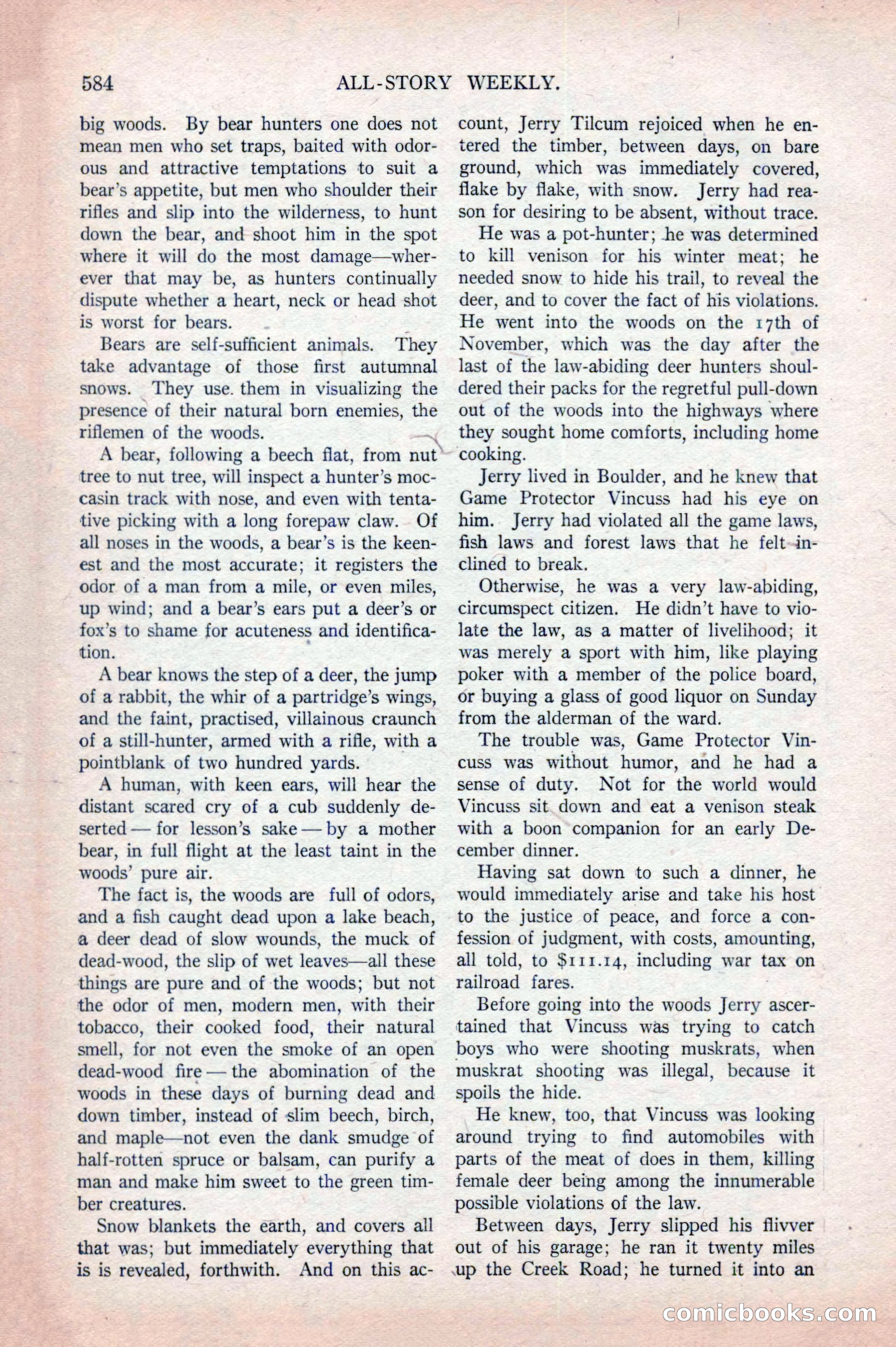 All-Story Weekly, April 5, 1919 — page 66 of 196