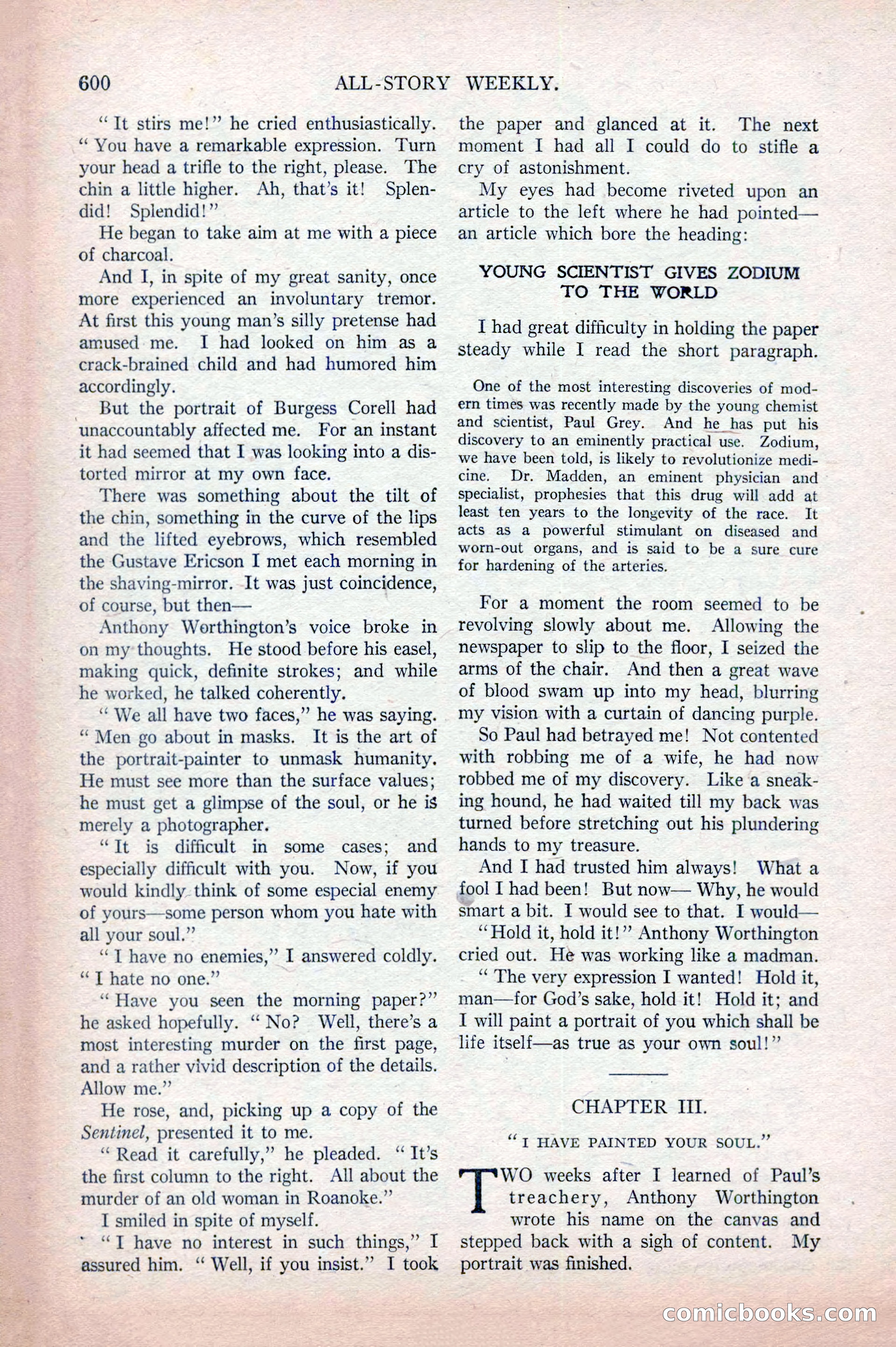 All-Story Weekly, April 5, 1919 — page 82 of 196