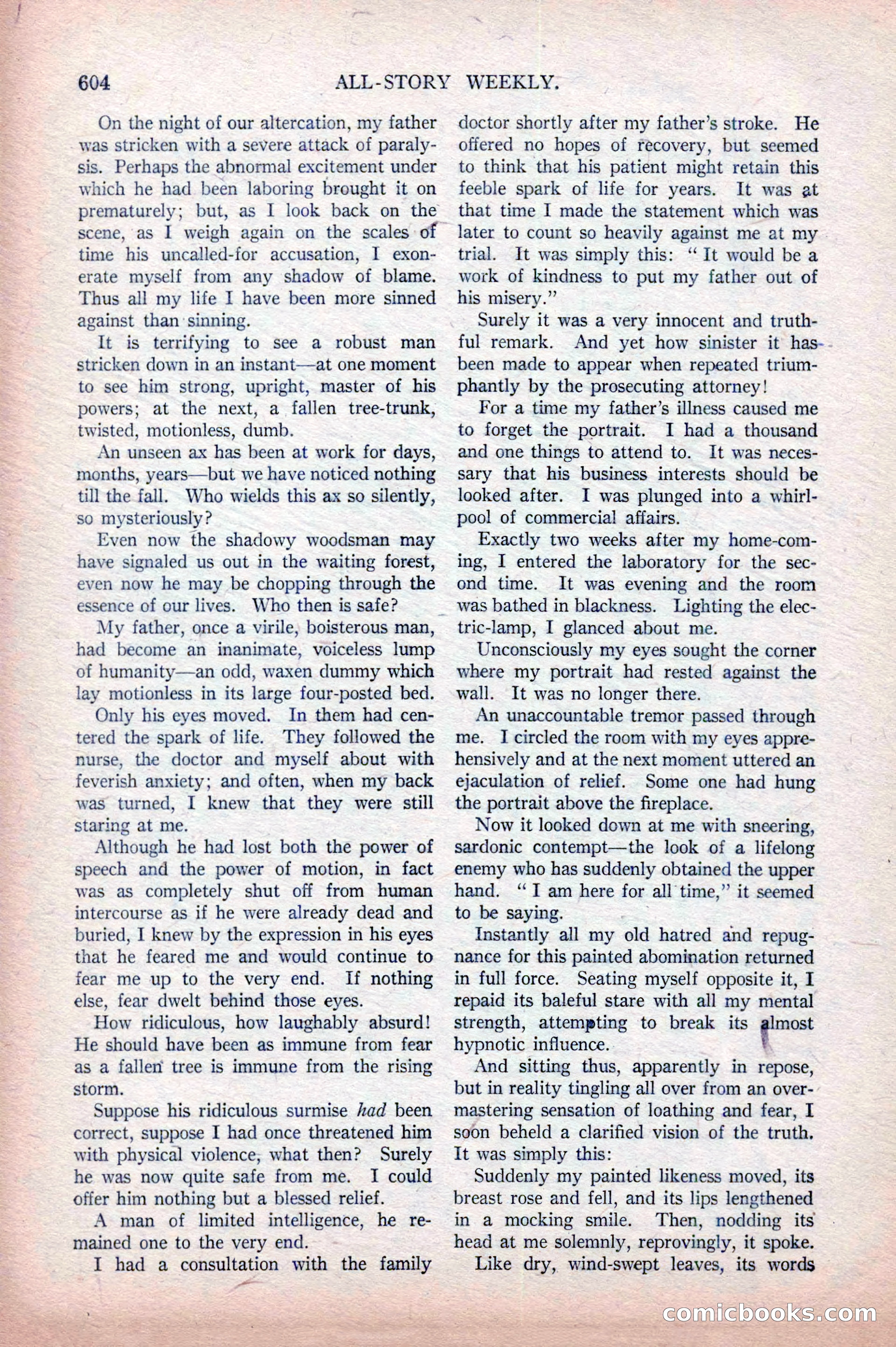 All-Story Weekly, April 5, 1919 — page 86 of 196