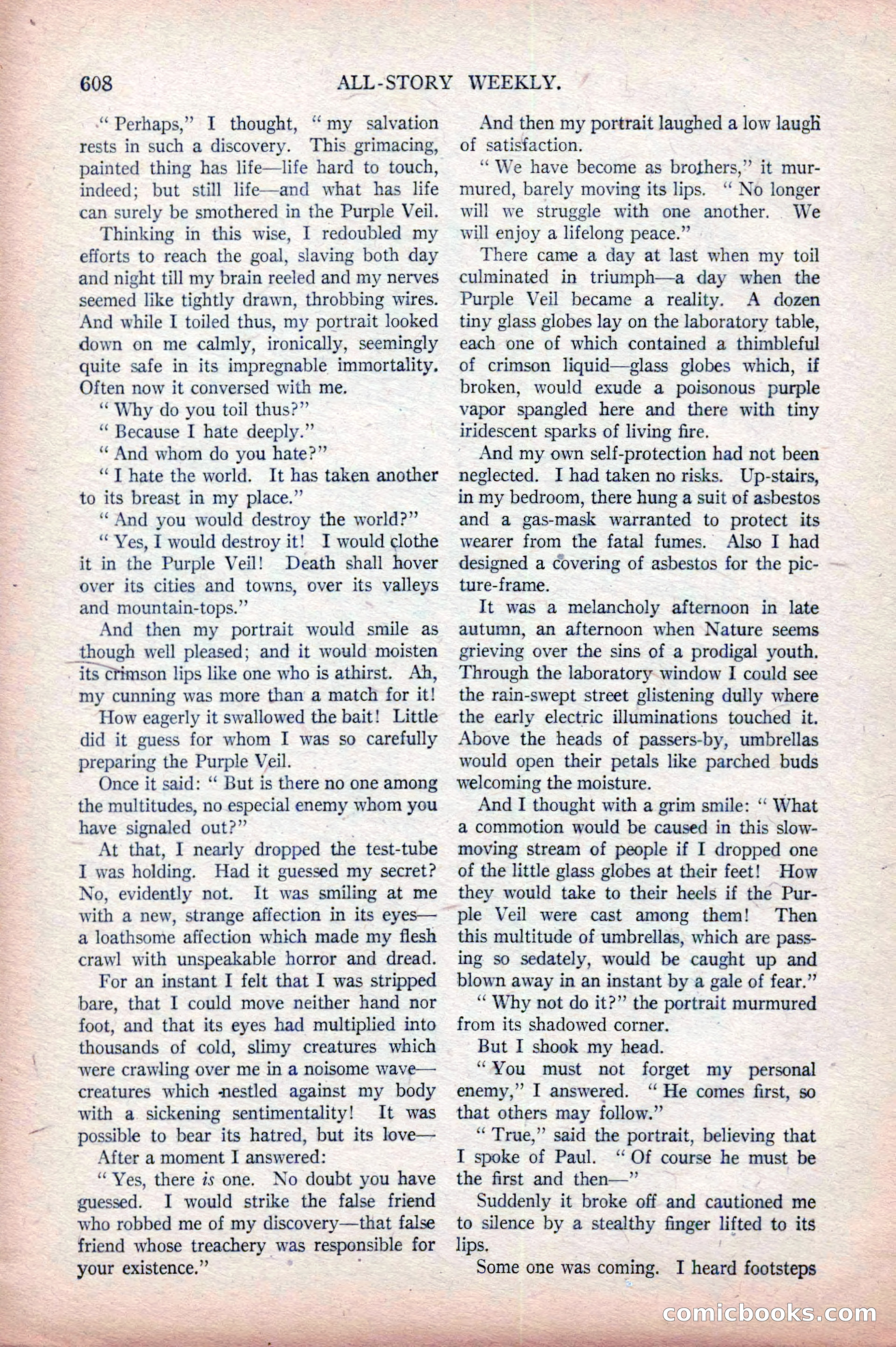 All-Story Weekly, April 5, 1919 — page 90 of 196