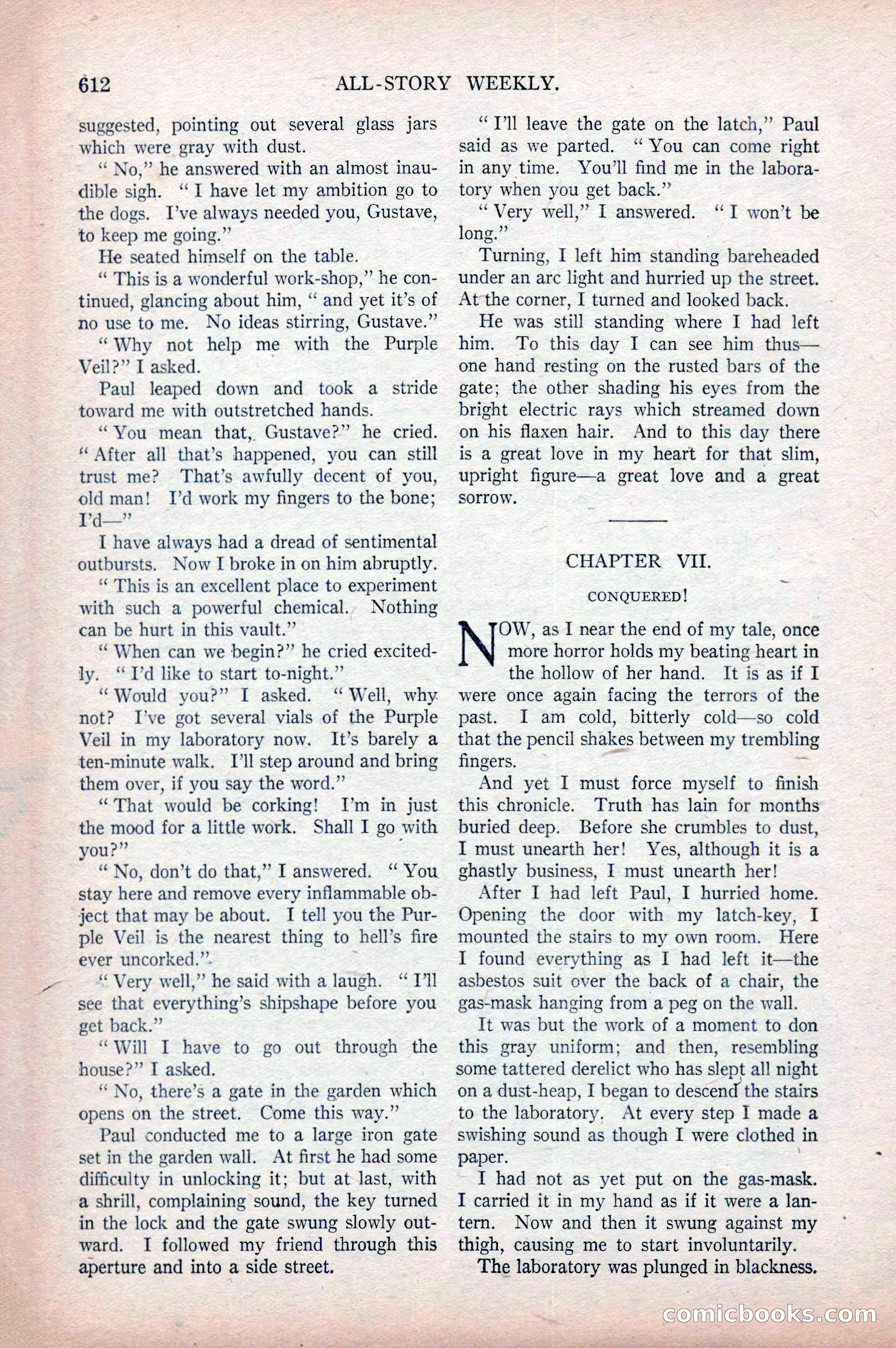 All-Story Weekly, April 5, 1919 — page 94 of 196