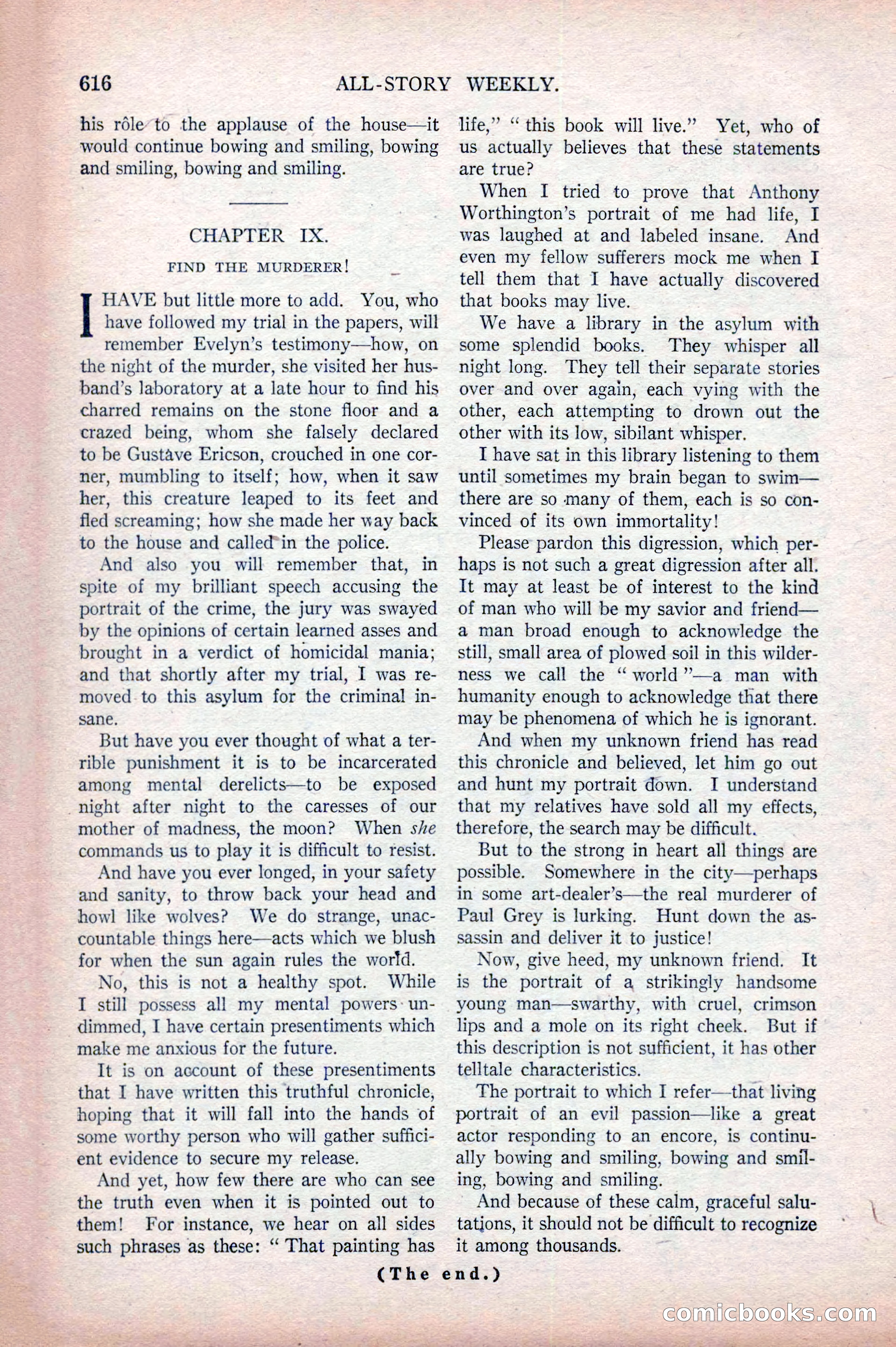 All-Story Weekly, April 5, 1919 — page 98 of 196