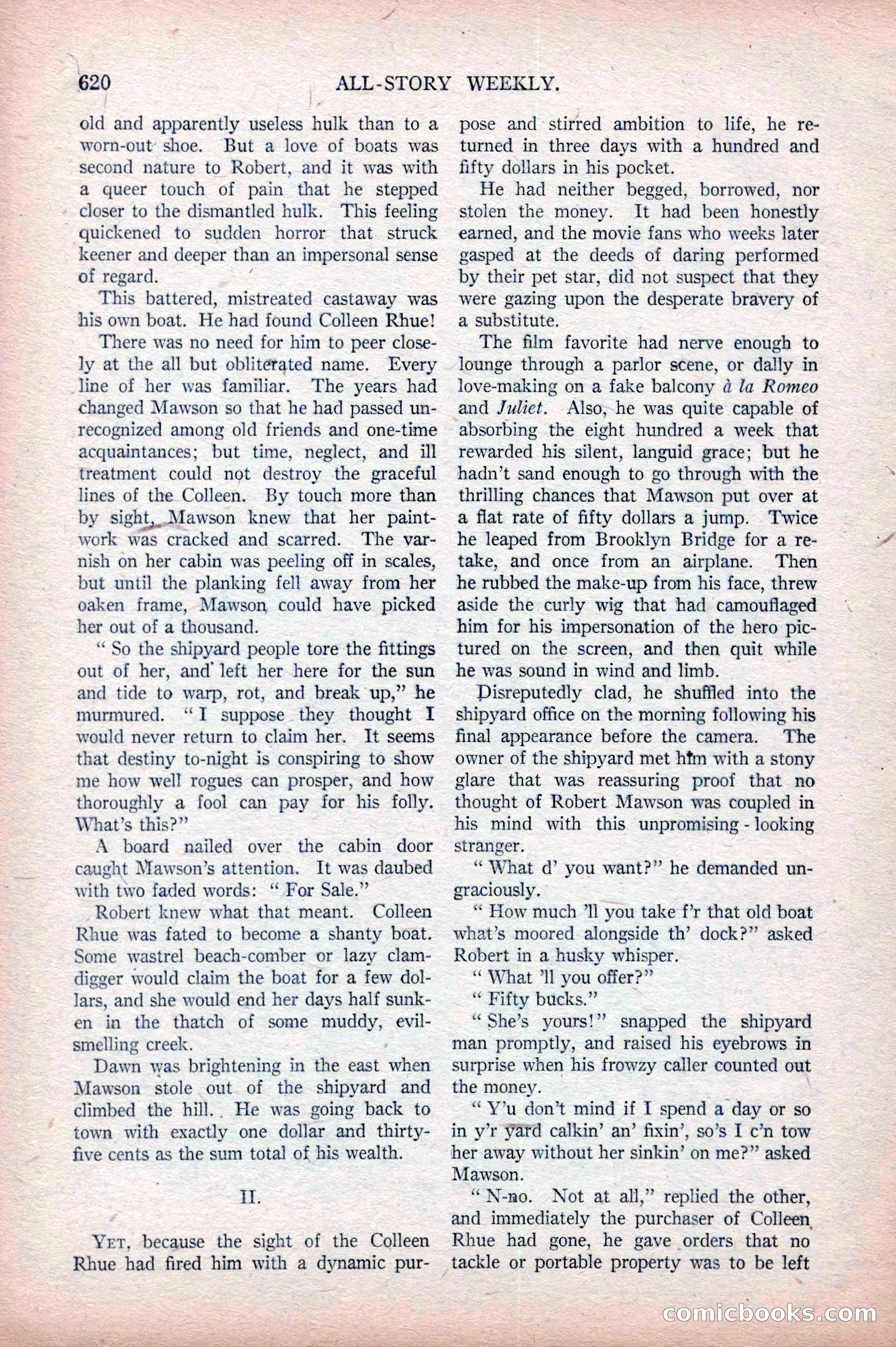 All-Story Weekly, April 5, 1919 — page 102 of 196