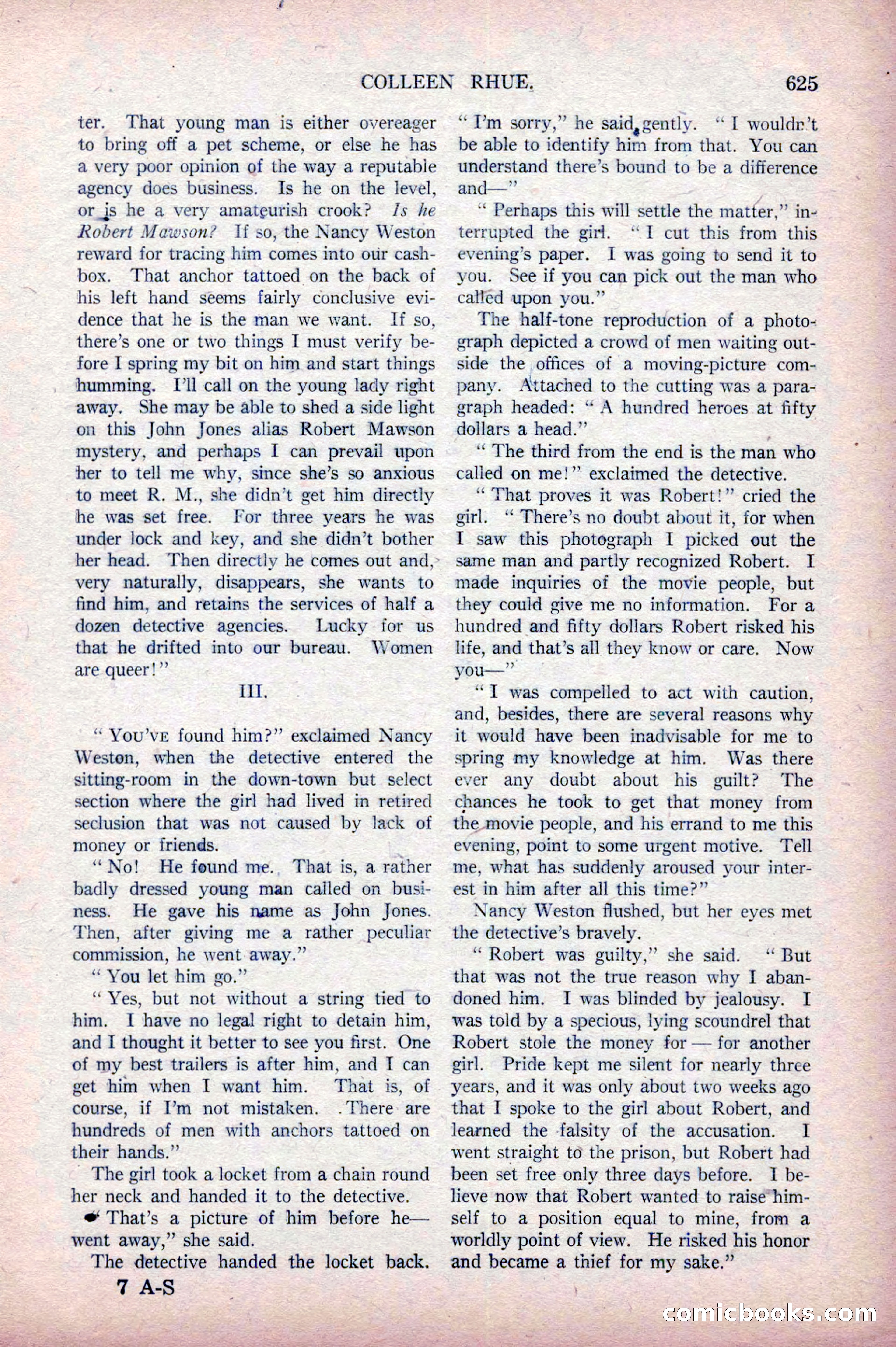 All-Story Weekly, April 5, 1919 — page 107 of 196
