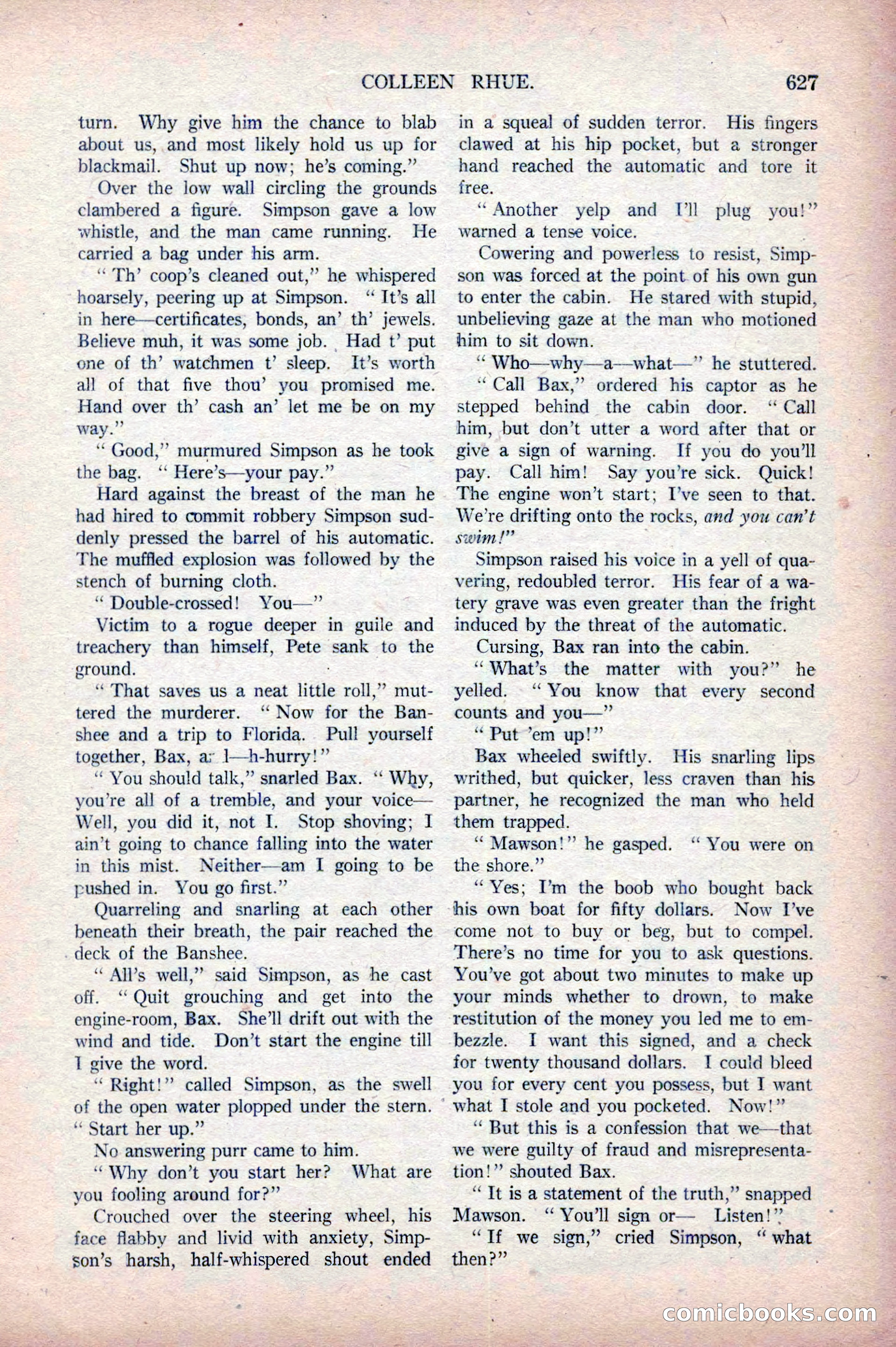 All-Story Weekly, April 5, 1919 — page 109 of 196