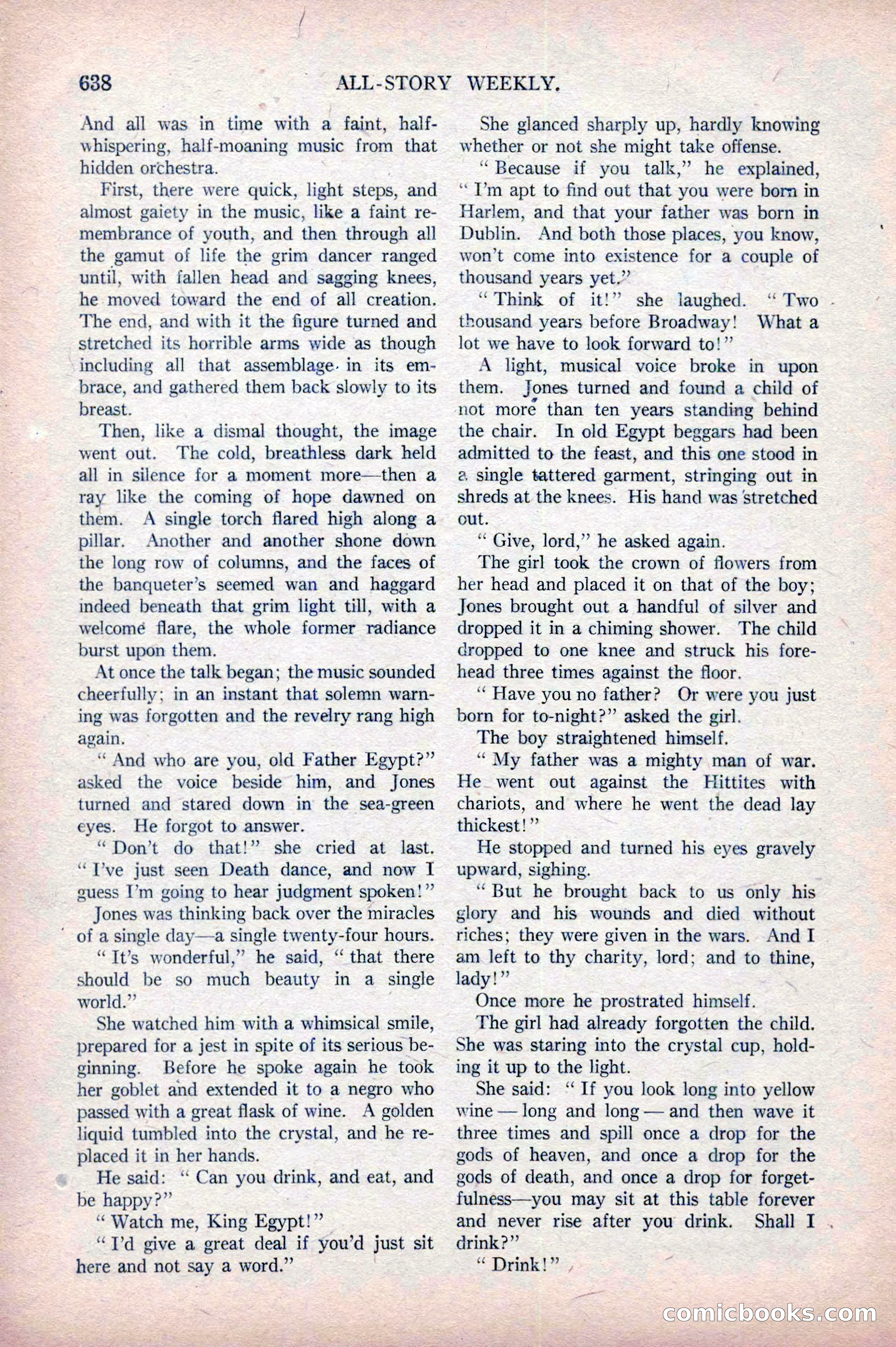 All-Story Weekly, April 5, 1919 — page 120 of 196