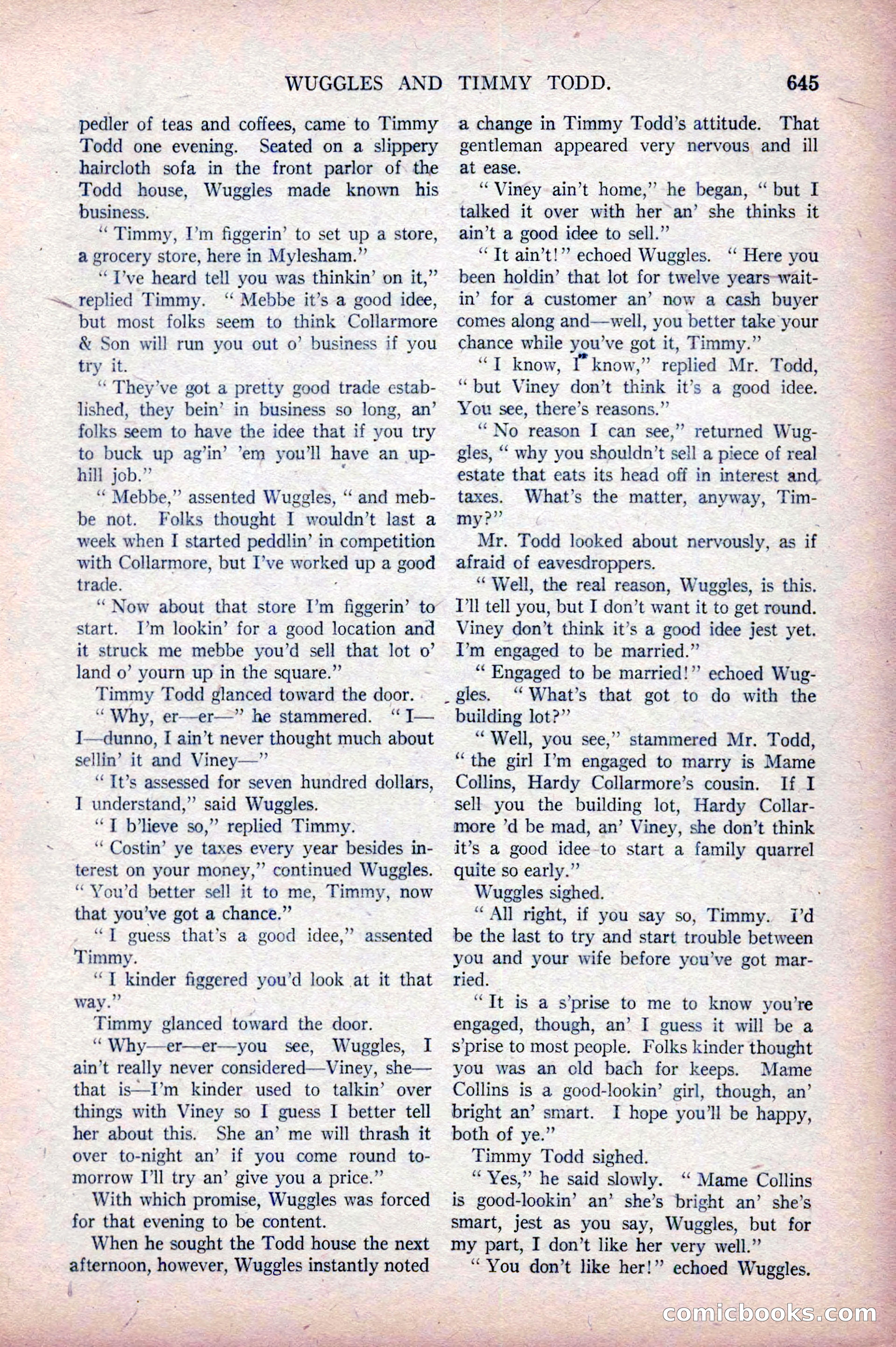 All-Story Weekly, April 5, 1919 — page 127 of 196