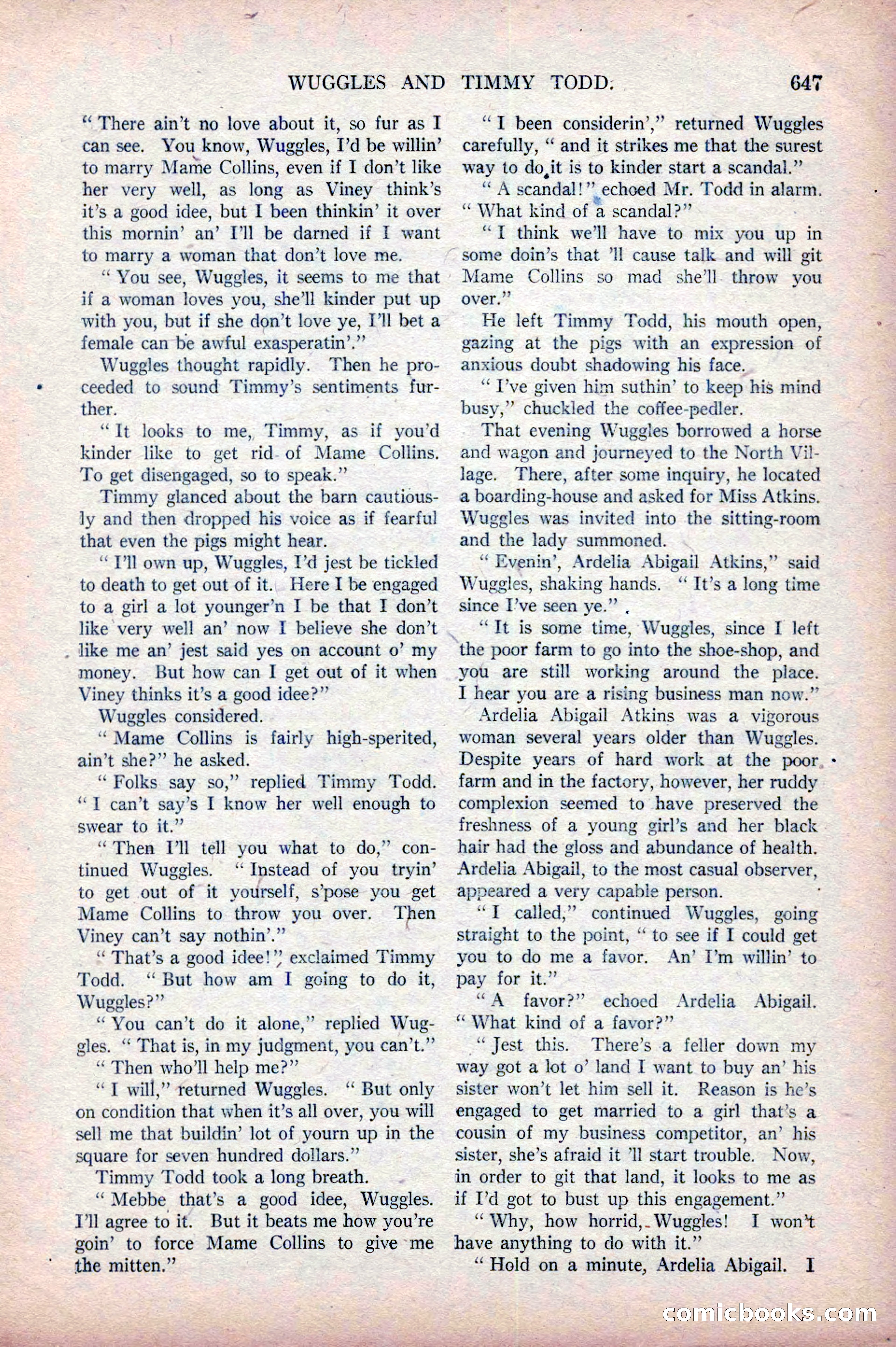 All-Story Weekly, April 5, 1919 — page 129 of 196