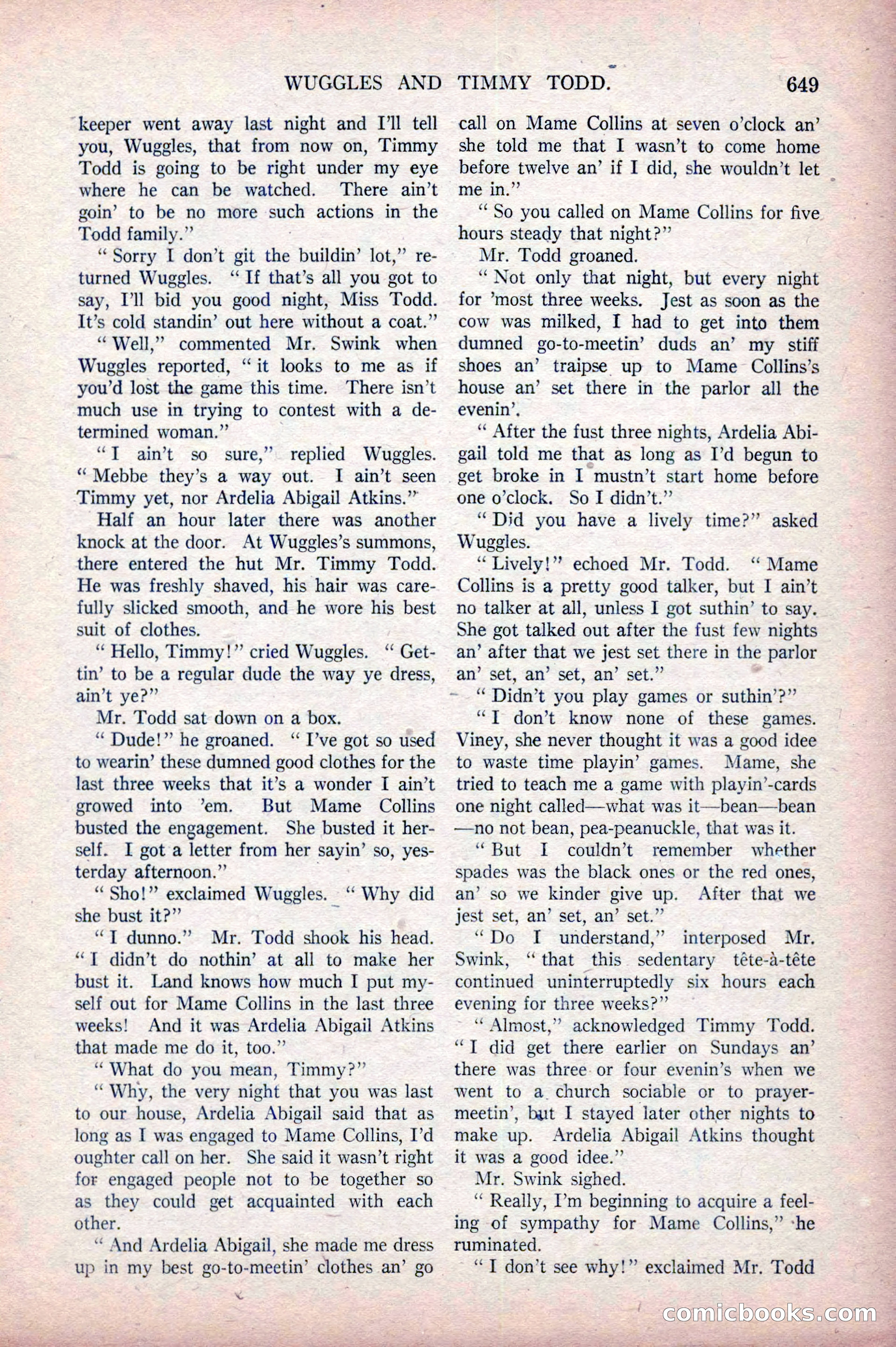 All-Story Weekly, April 5, 1919 — page 131 of 196