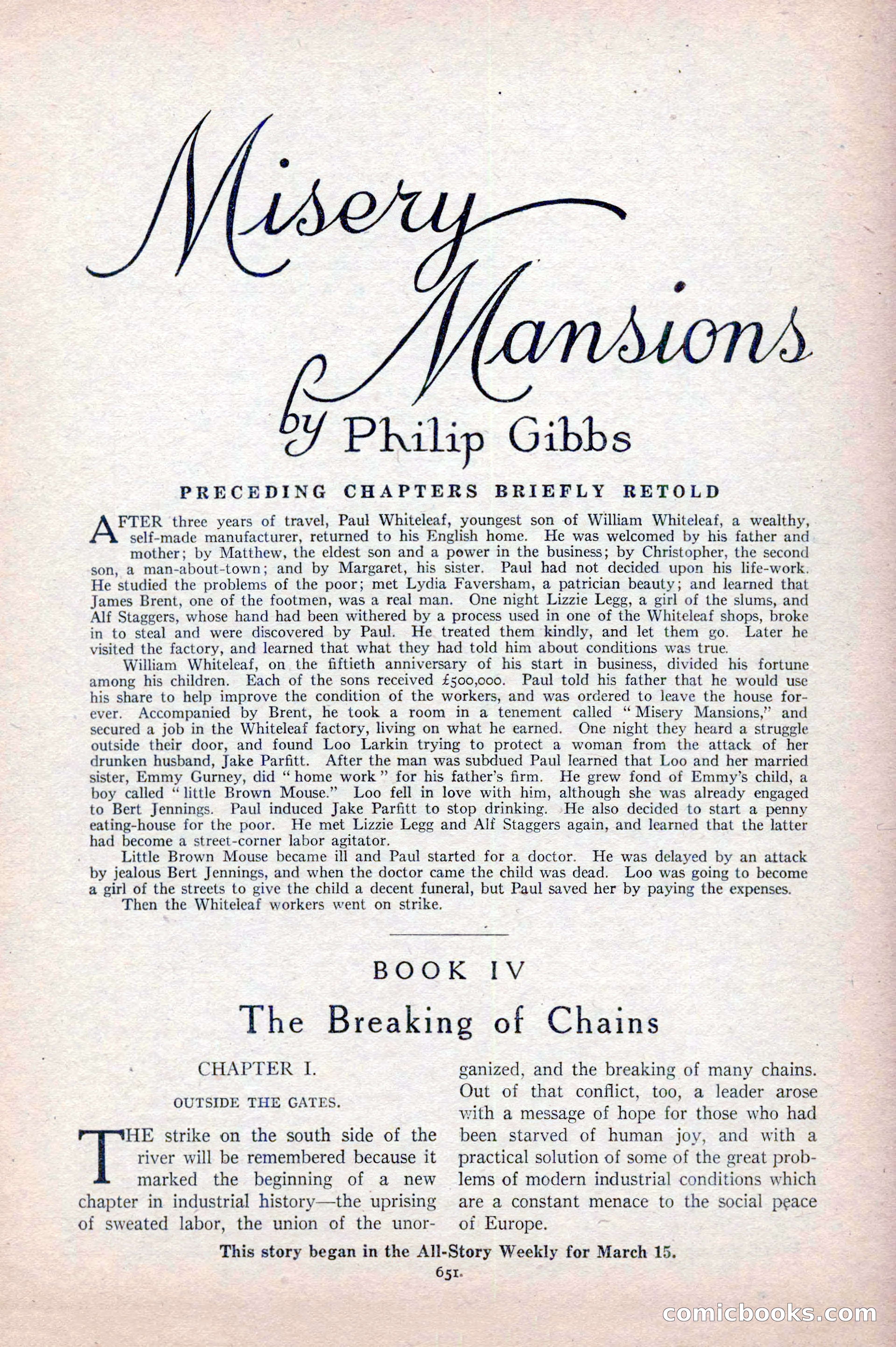 All-Story Weekly, April 5, 1919 — page 133 of 196