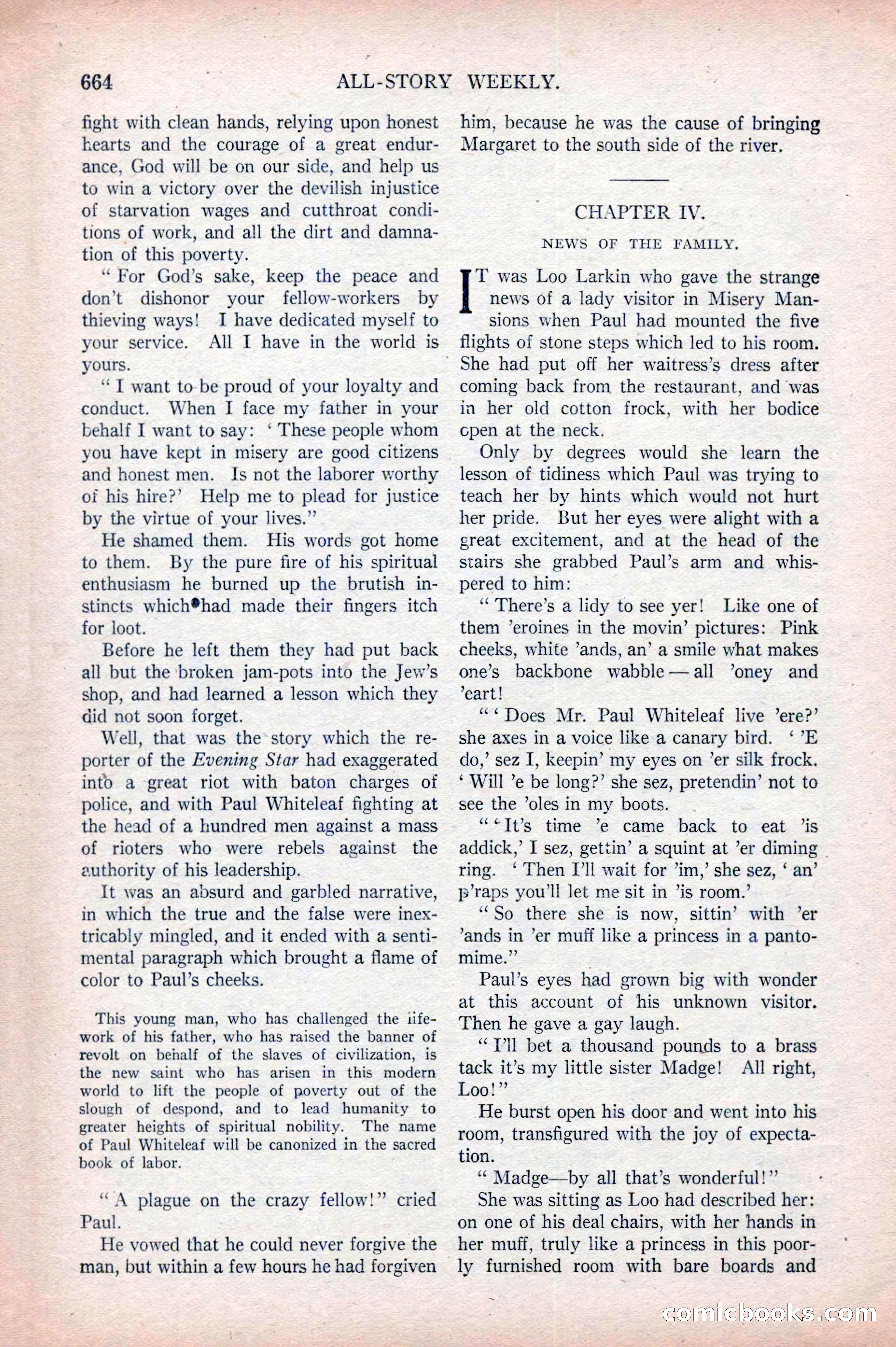 All-Story Weekly, April 5, 1919 — page 146 of 196