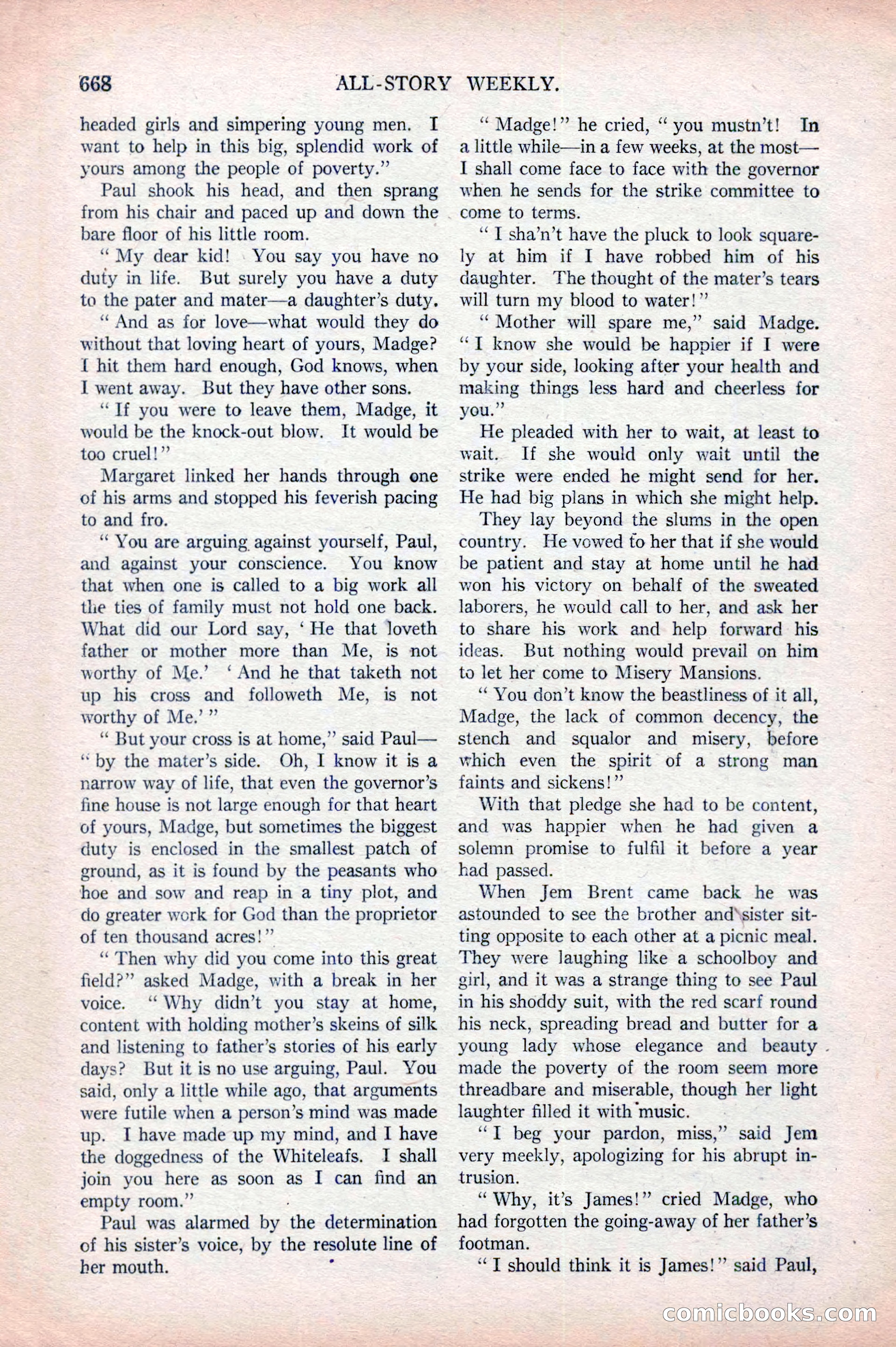 All-Story Weekly, April 5, 1919 — page 150 of 196