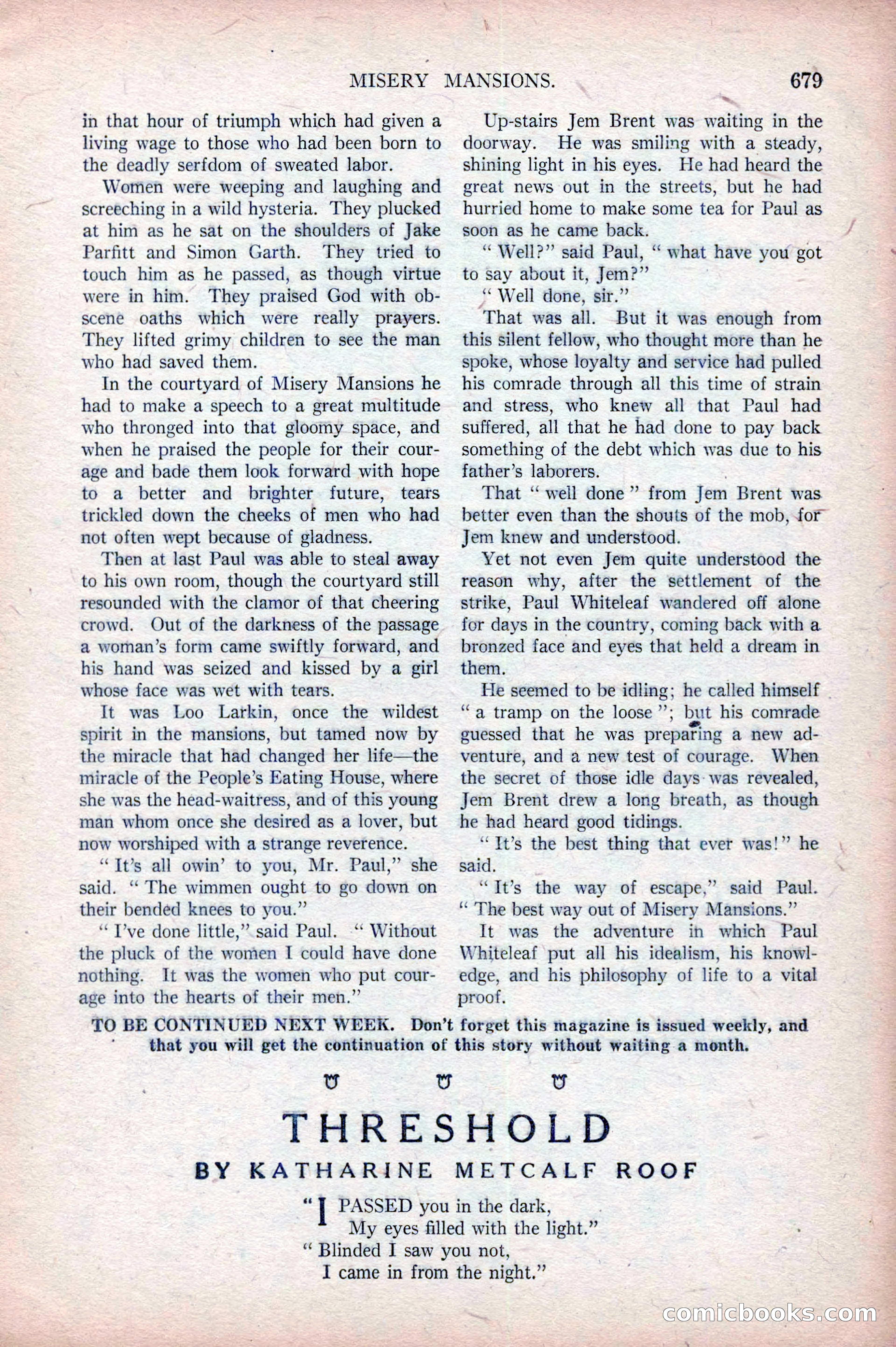 All-Story Weekly, April 5, 1919 — page 161 of 196