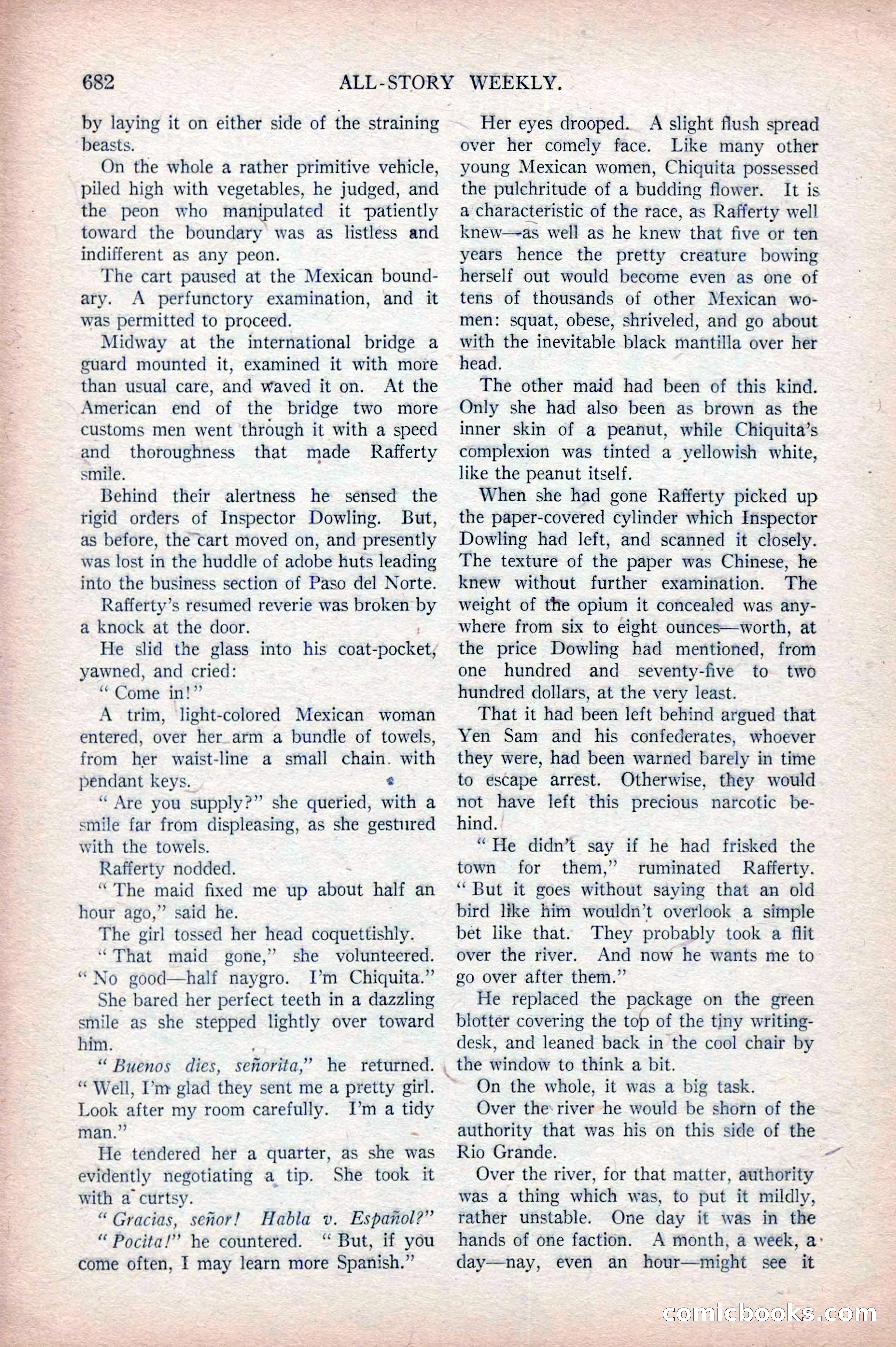 All-Story Weekly, April 5, 1919 — page 164 of 196