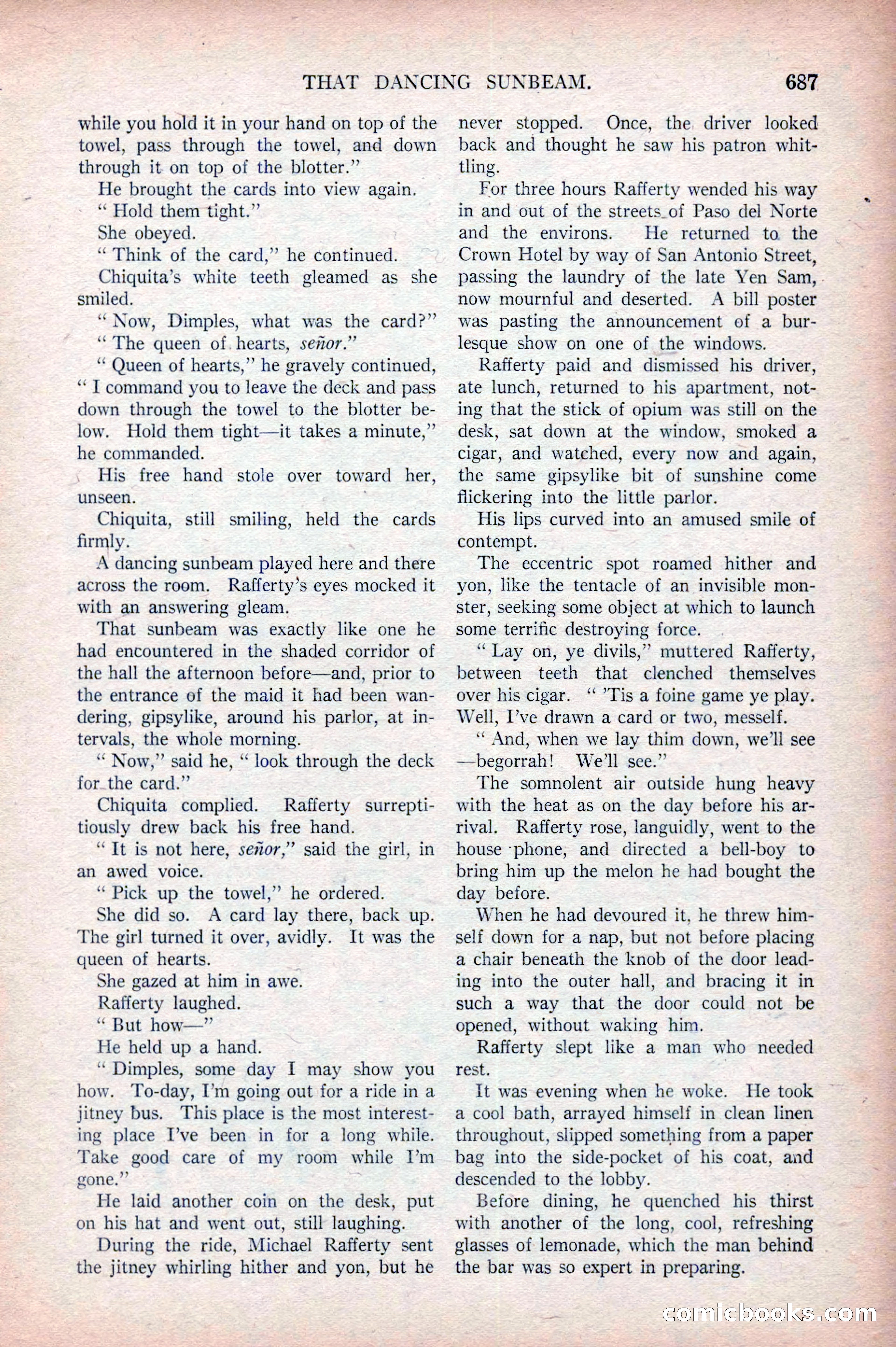 All-Story Weekly, April 5, 1919 — page 169 of 196