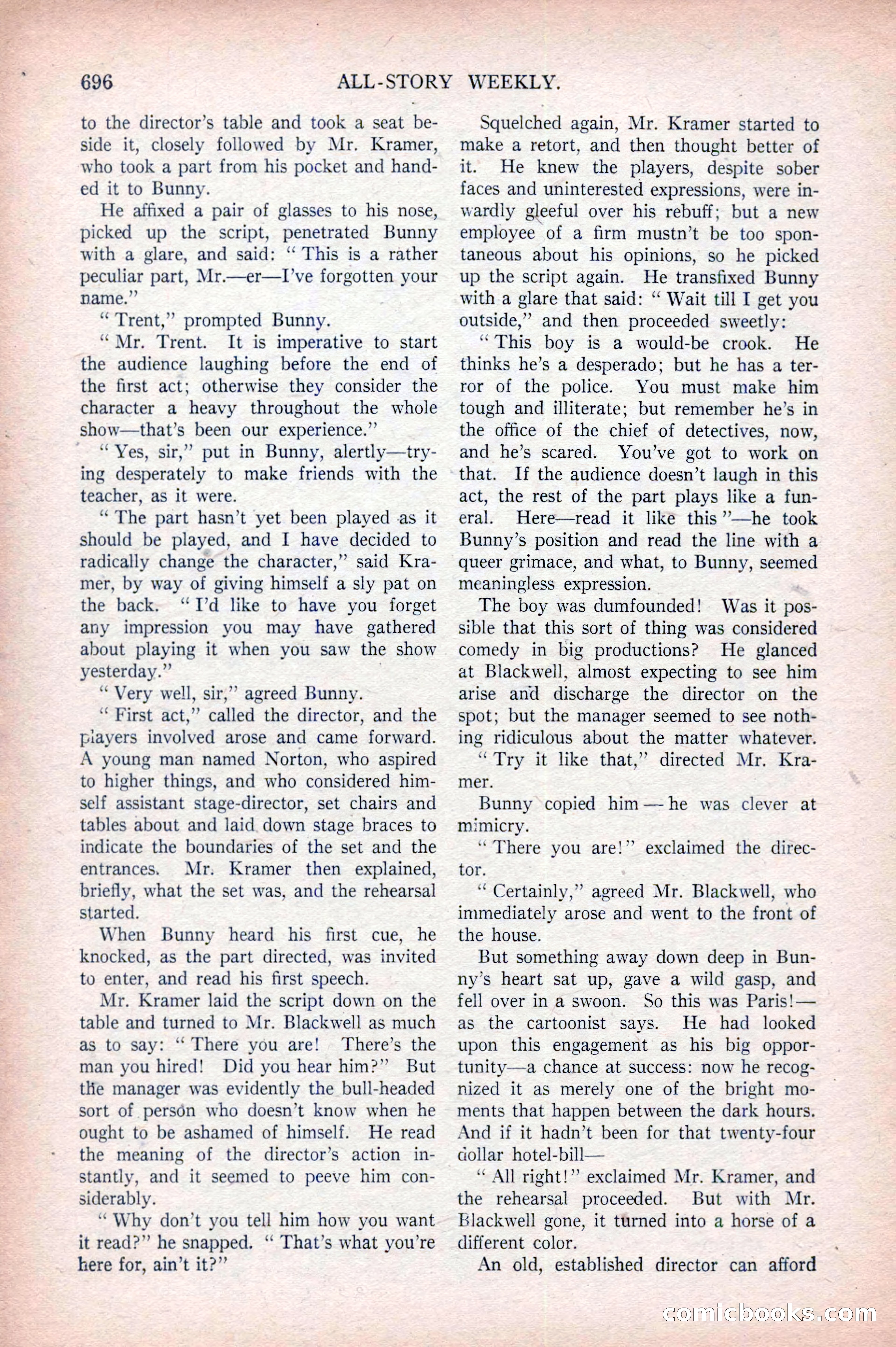 All-Story Weekly, April 5, 1919 — page 178 of 196