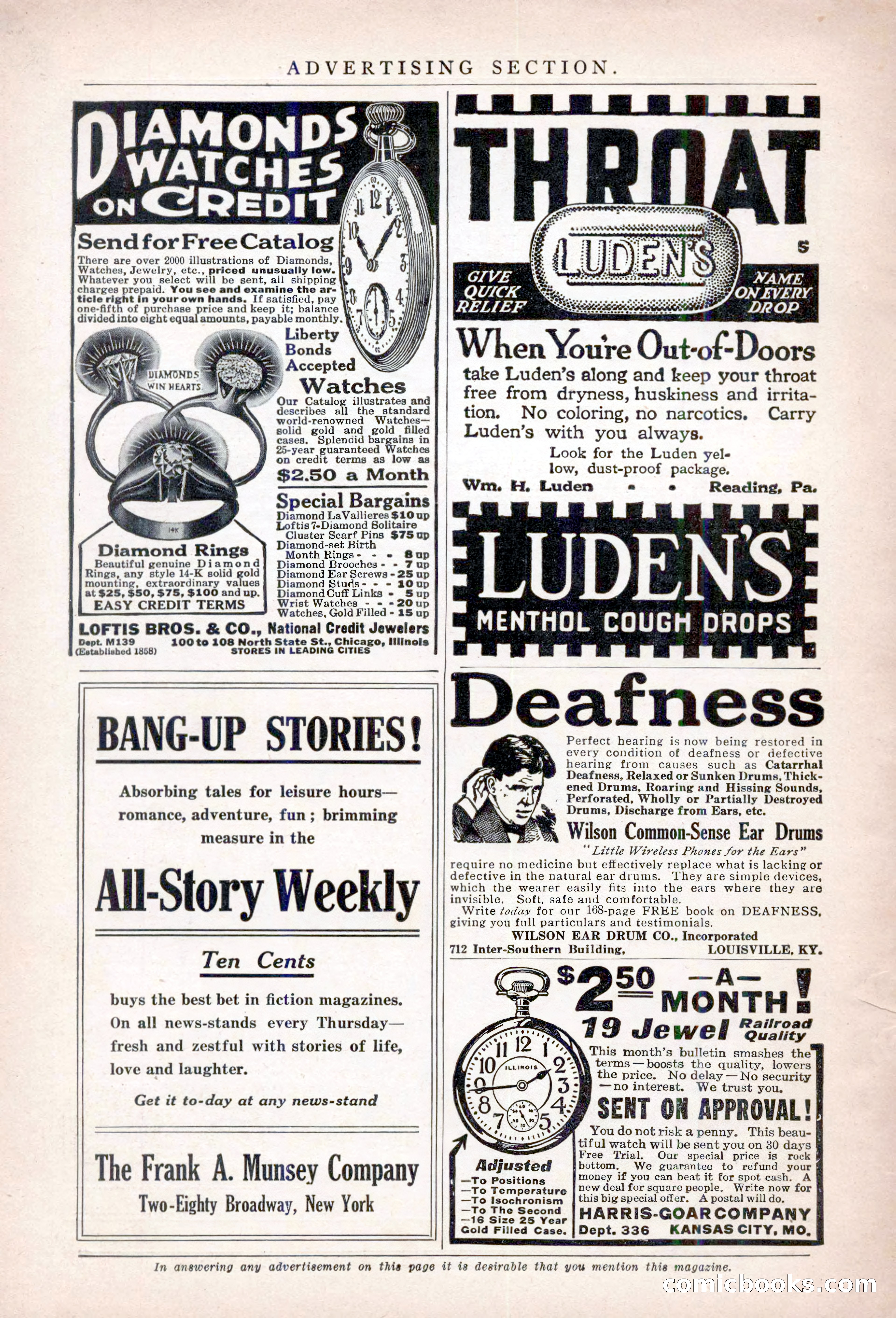 All-Story Weekly, April 5, 1919 — page 188 of 196