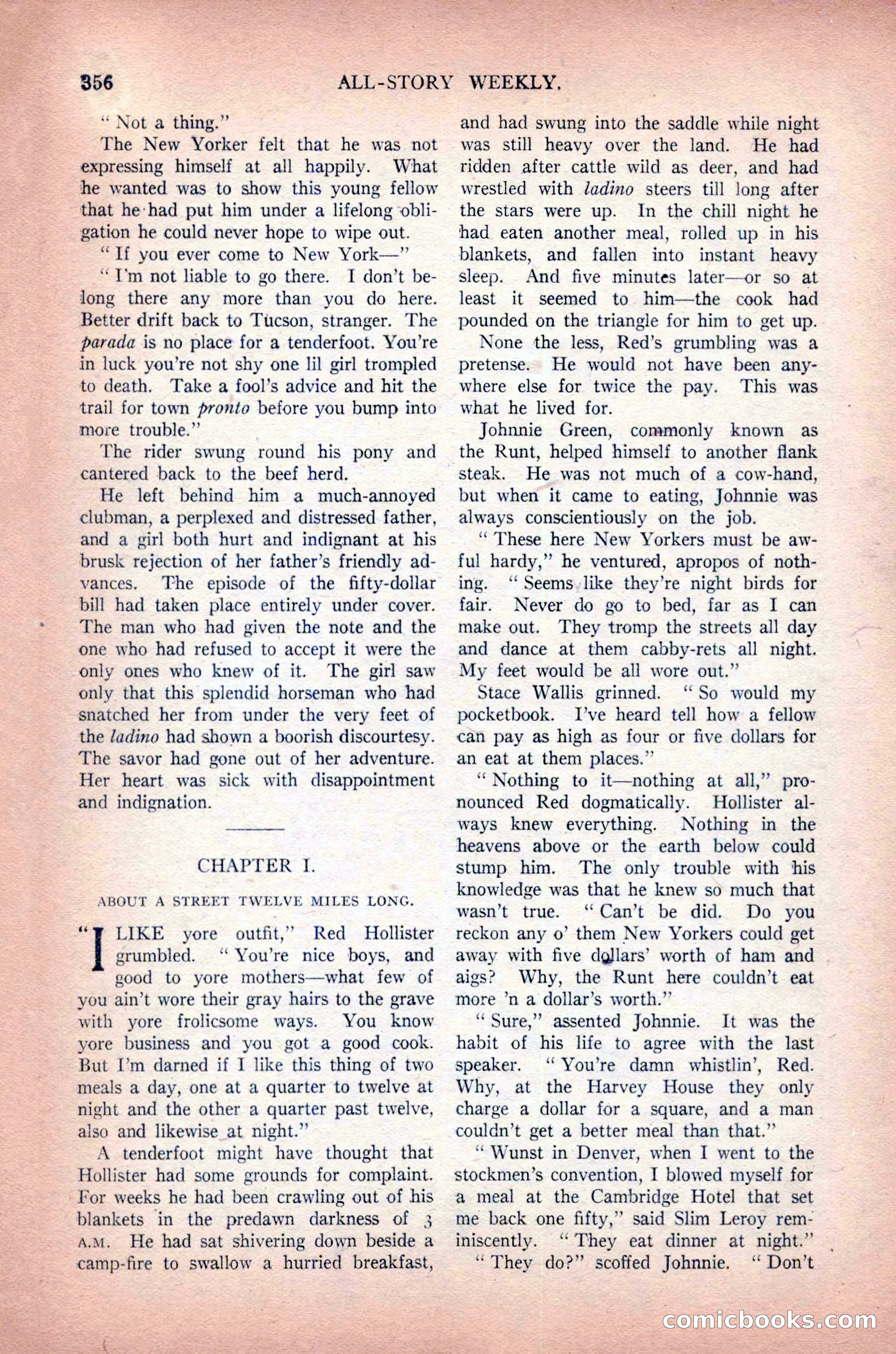 All-Story Weekly, Vol. 102, No. 3 — page 14 of 200