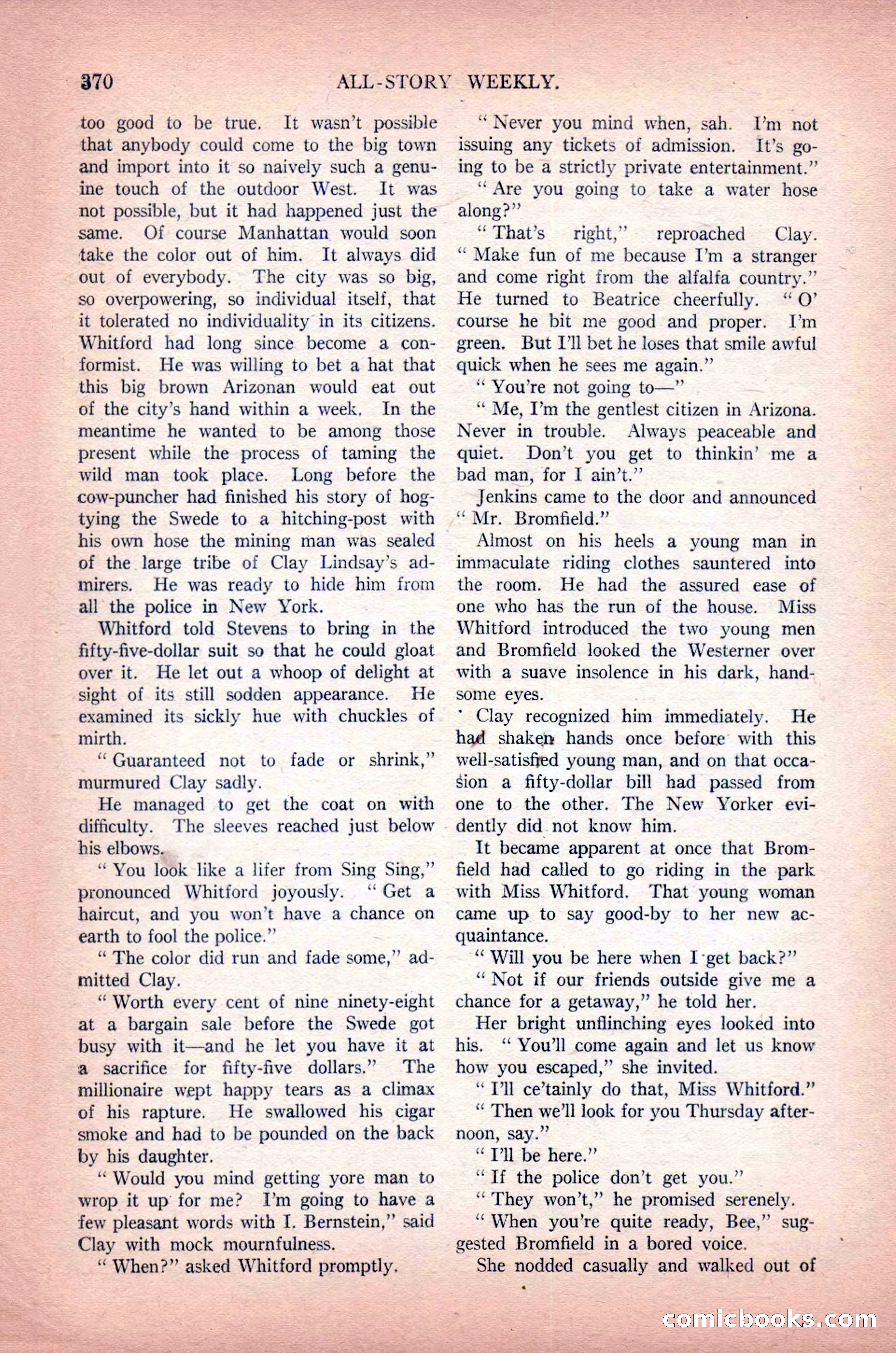 All-Story Weekly, Vol. 102, No. 3 — page 28 of 200