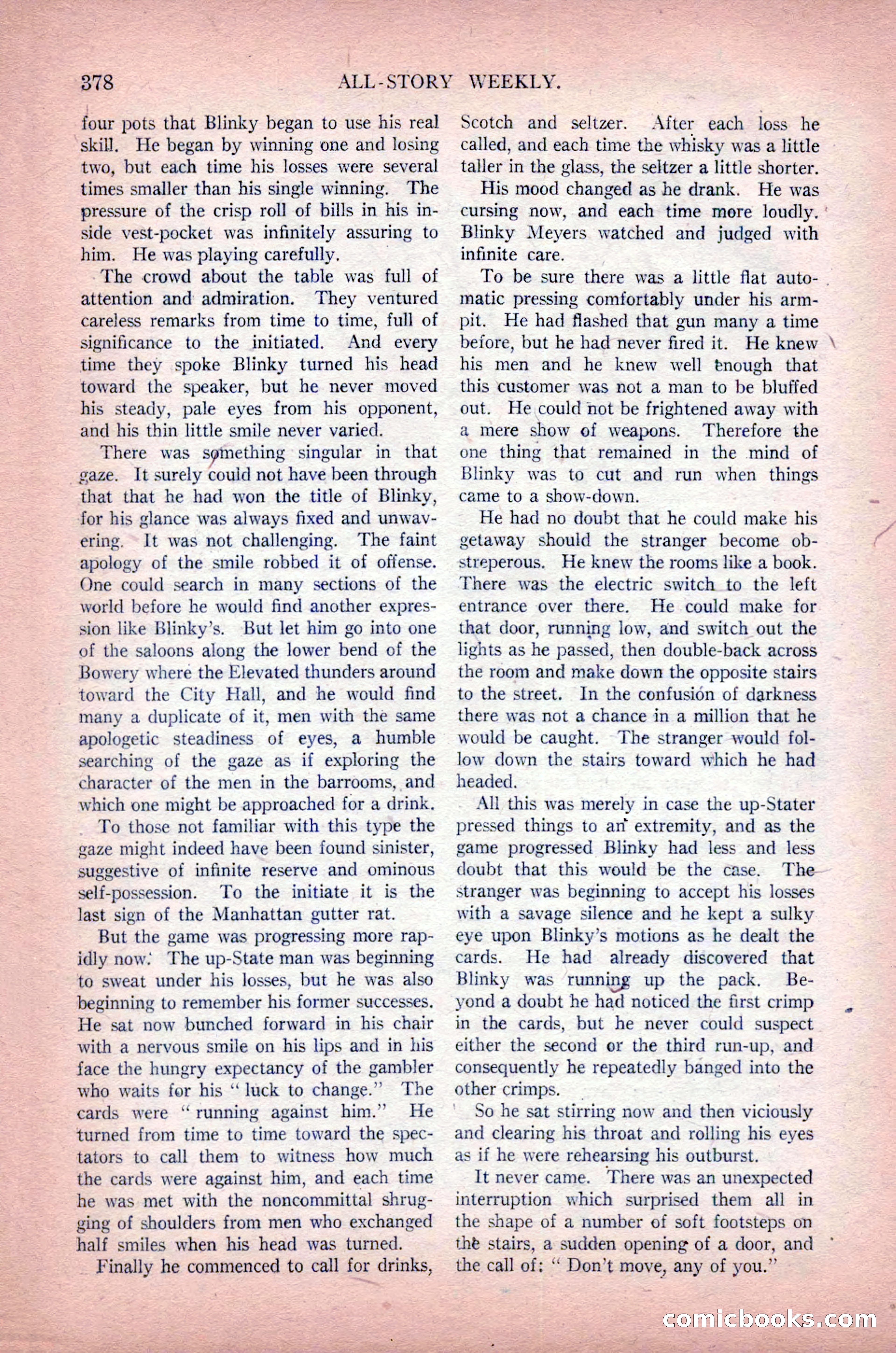 All-Story Weekly, Vol. 102, No. 3 — page 36 of 200