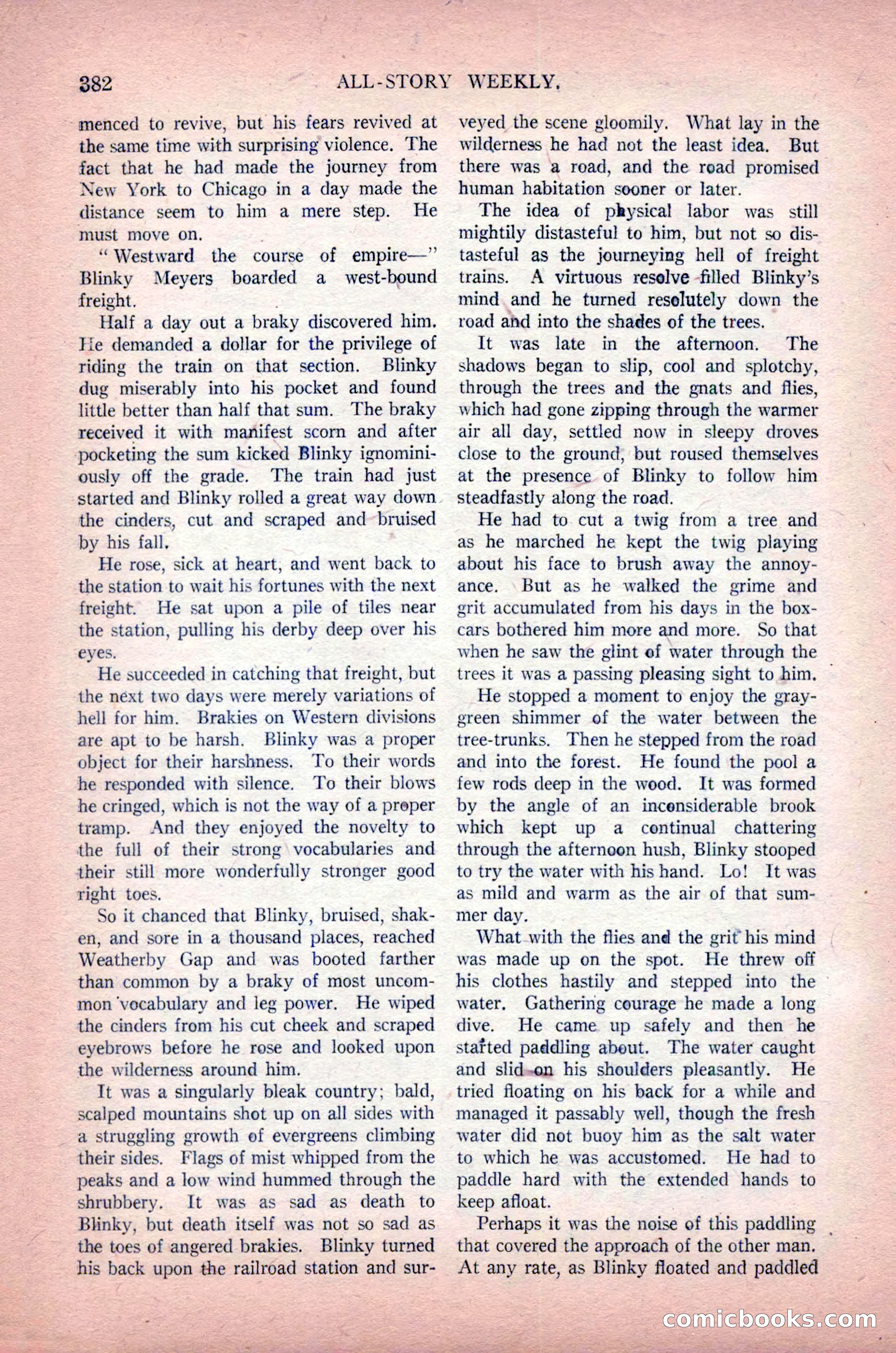 All-Story Weekly, Vol. 102, No. 3 — page 40 of 200