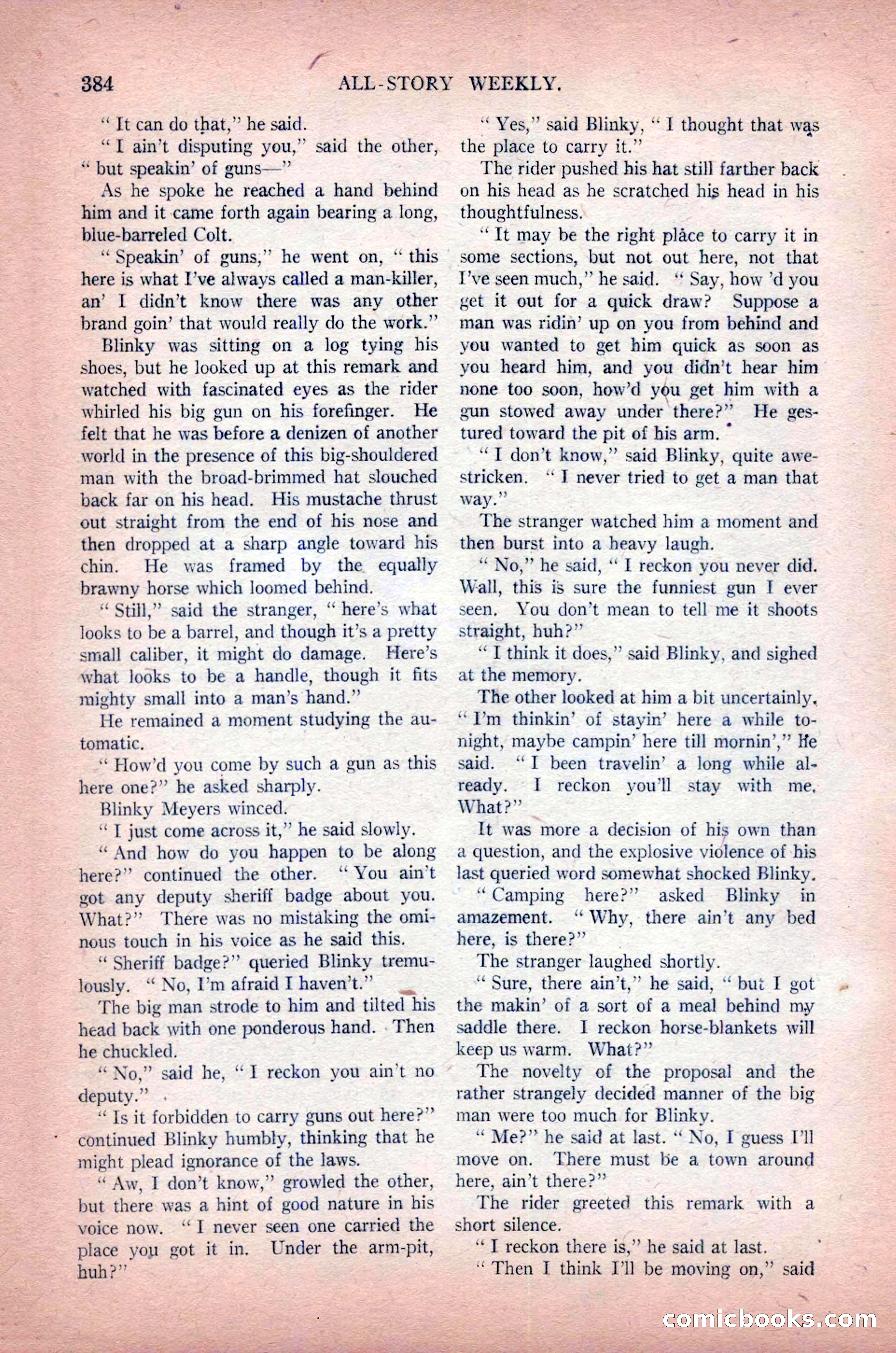 All-Story Weekly, Vol. 102, No. 3 — page 42 of 200
