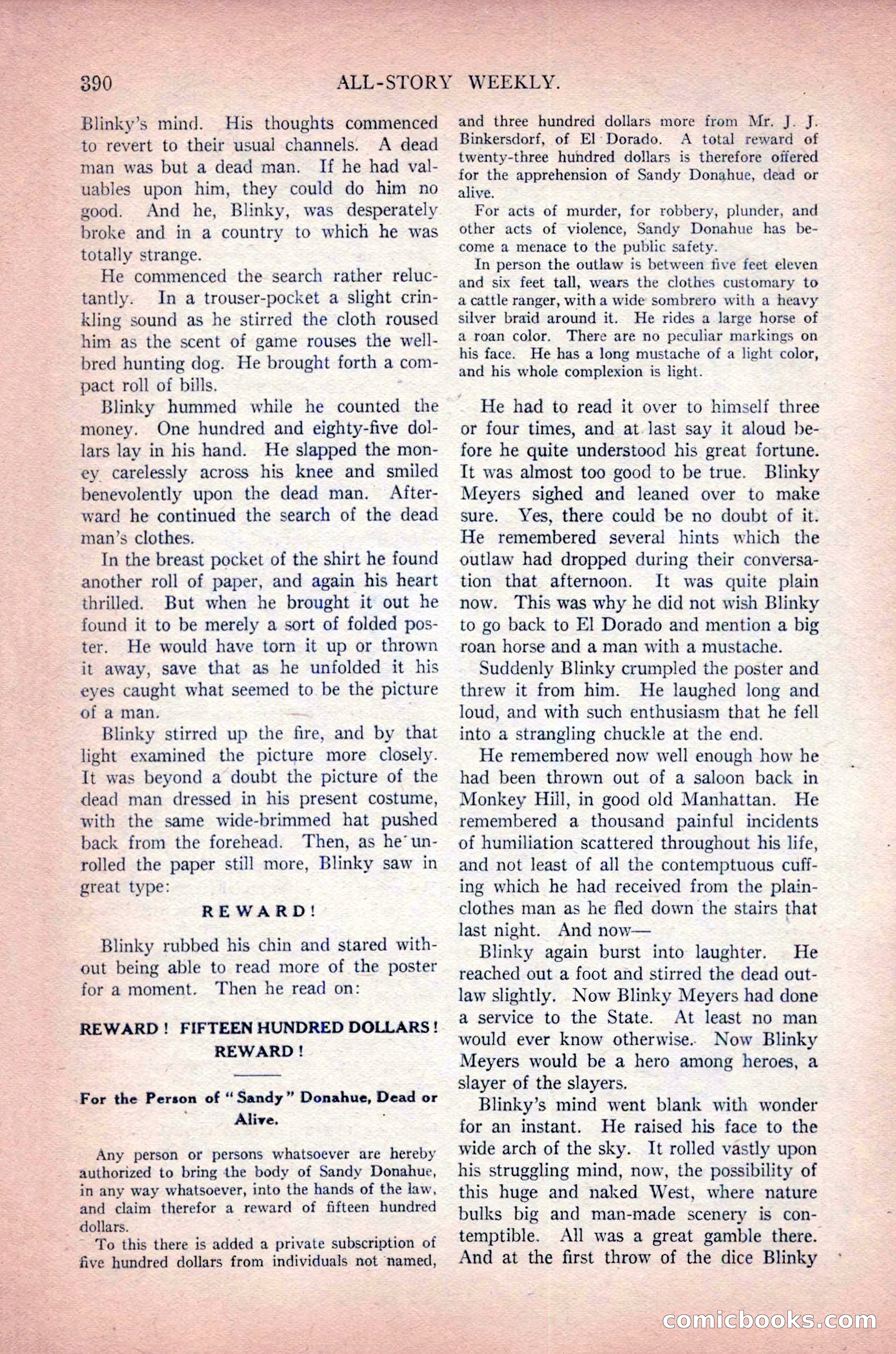 All-Story Weekly, Vol. 102, No. 3 — page 48 of 200