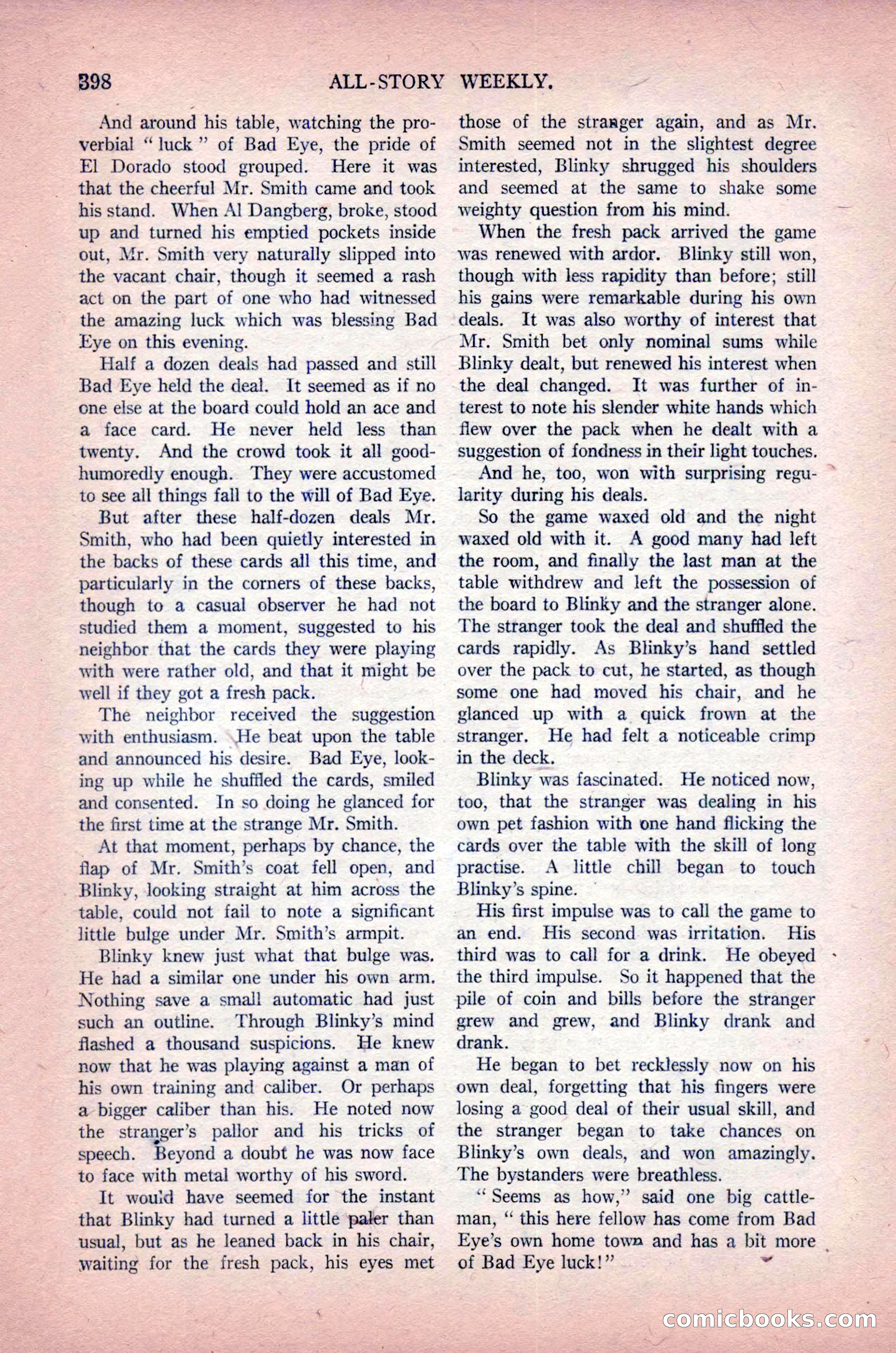 All-Story Weekly, Vol. 102, No. 3 — page 56 of 200
