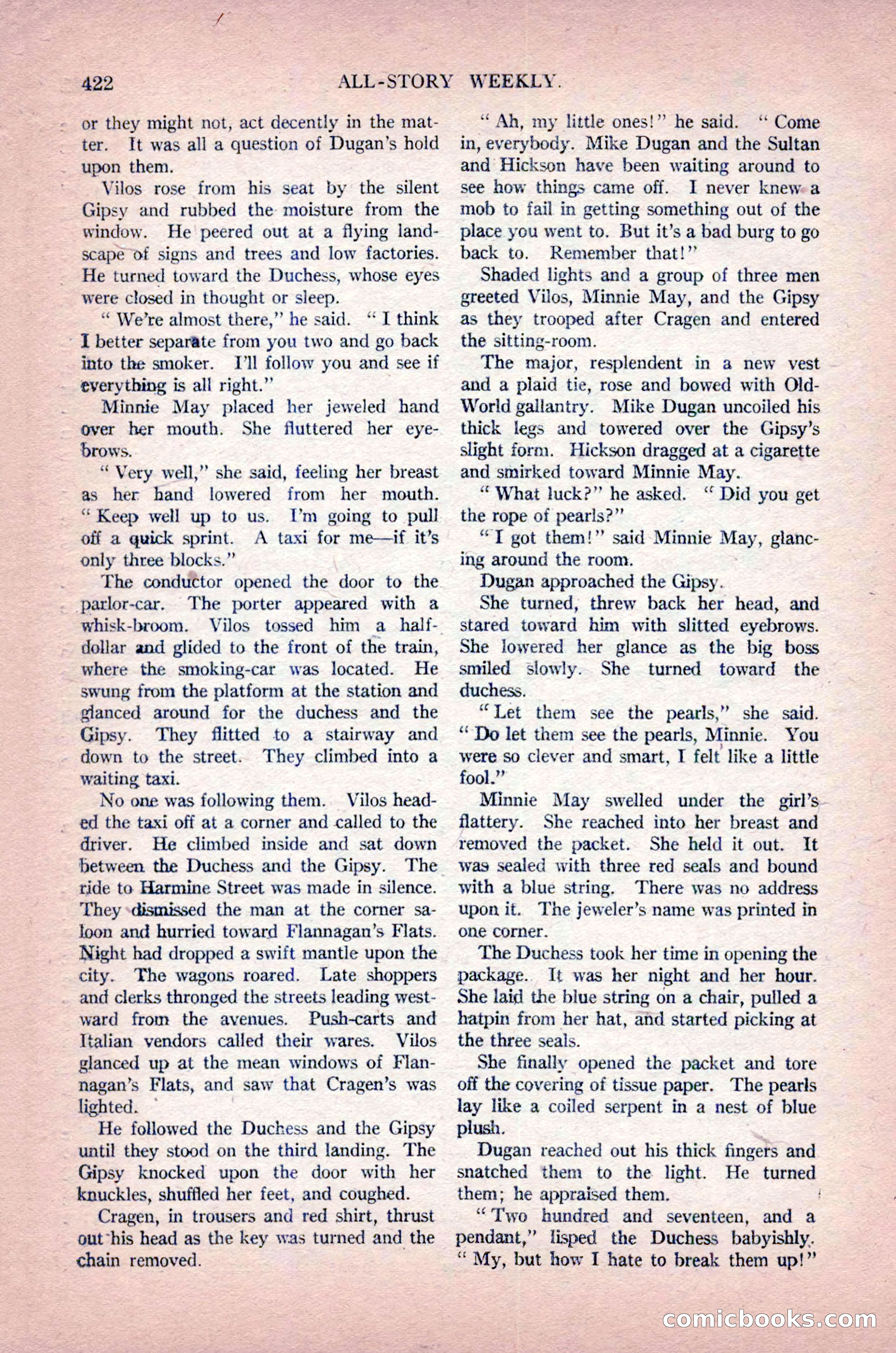 All-Story Weekly, Vol. 102, No. 3 — page 80 of 200