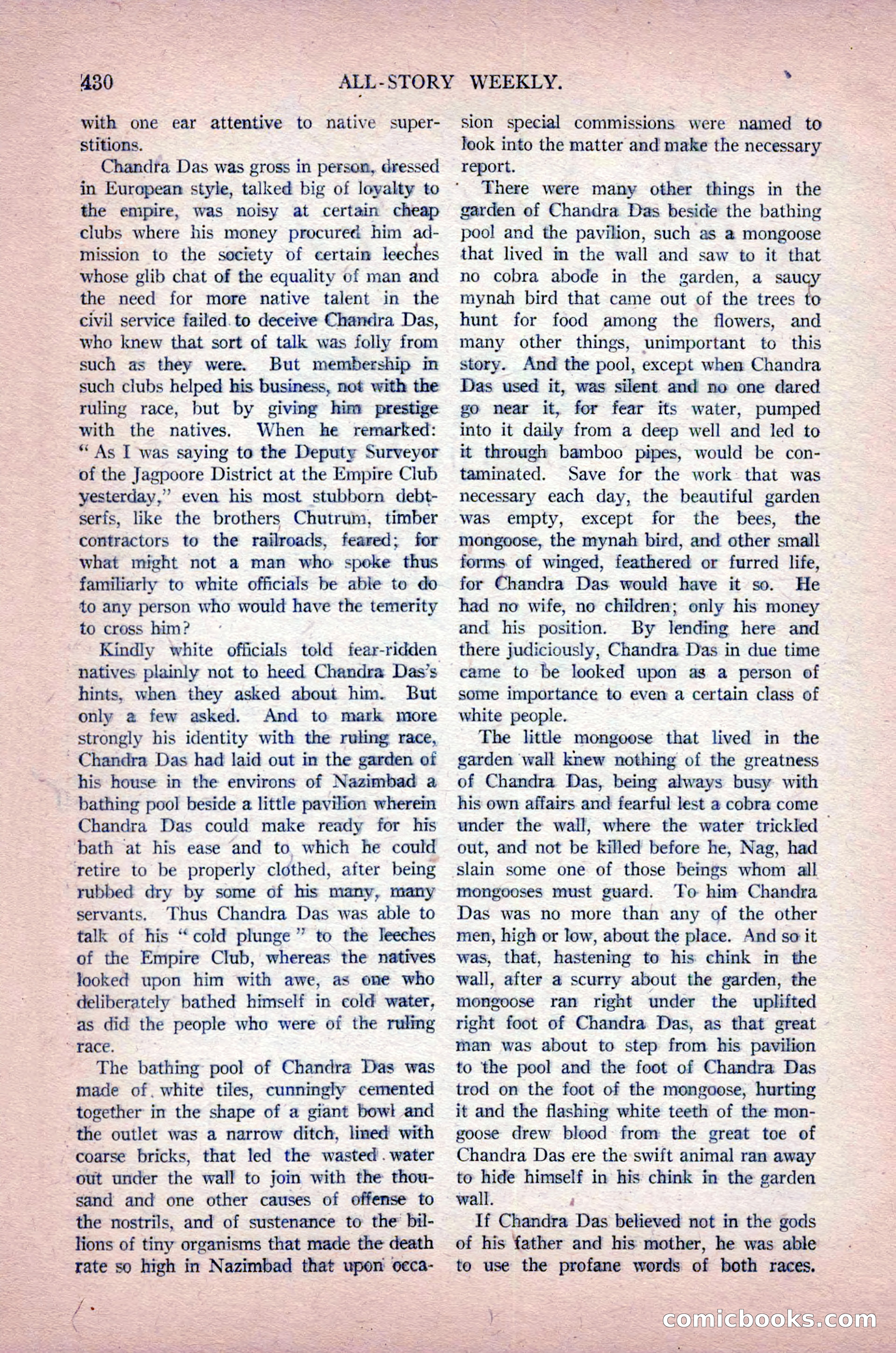 All-Story Weekly, Vol. 102, No. 3 — page 88 of 200