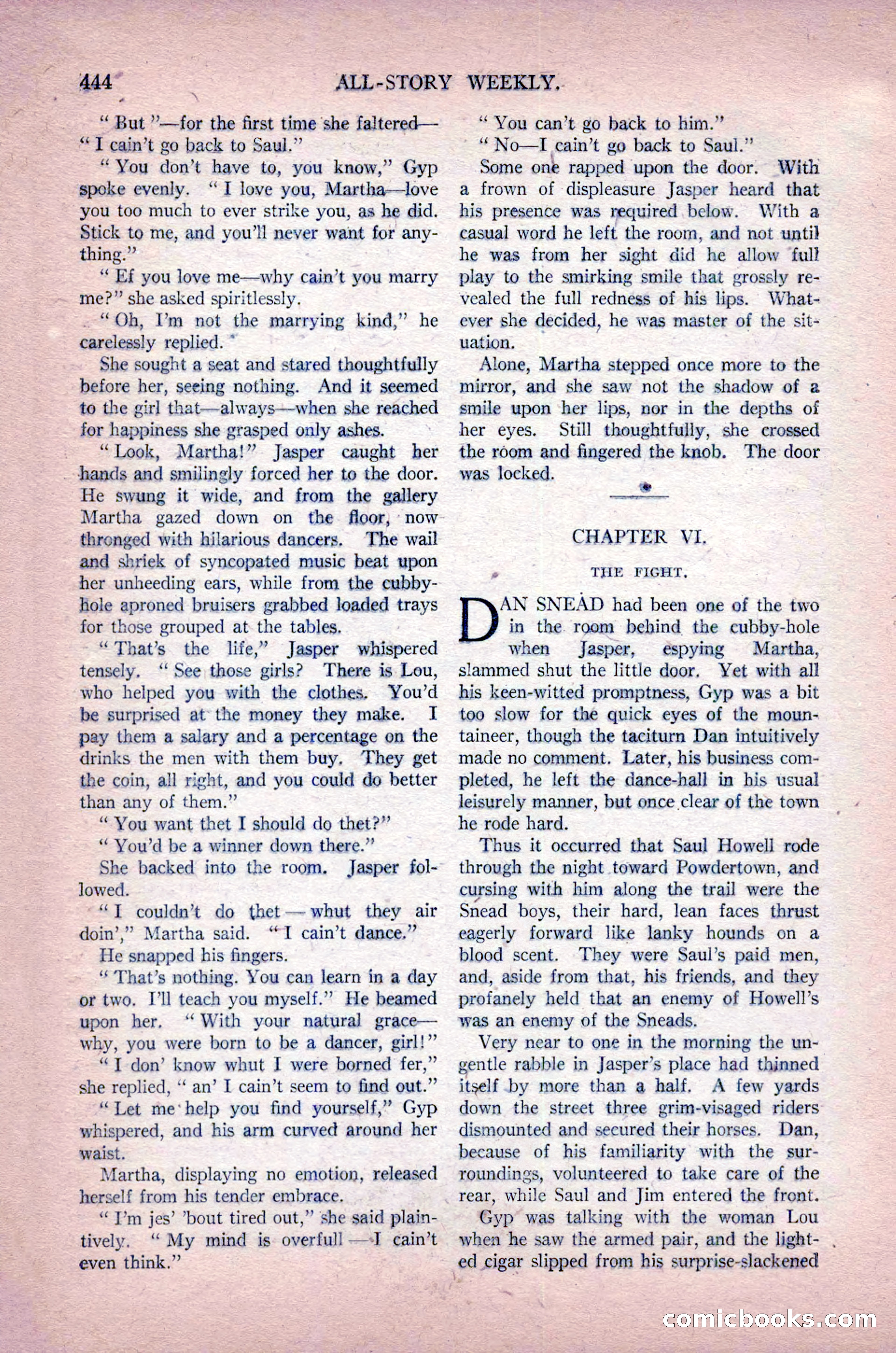 All-Story Weekly, Vol. 102, No. 3 — page 102 of 200