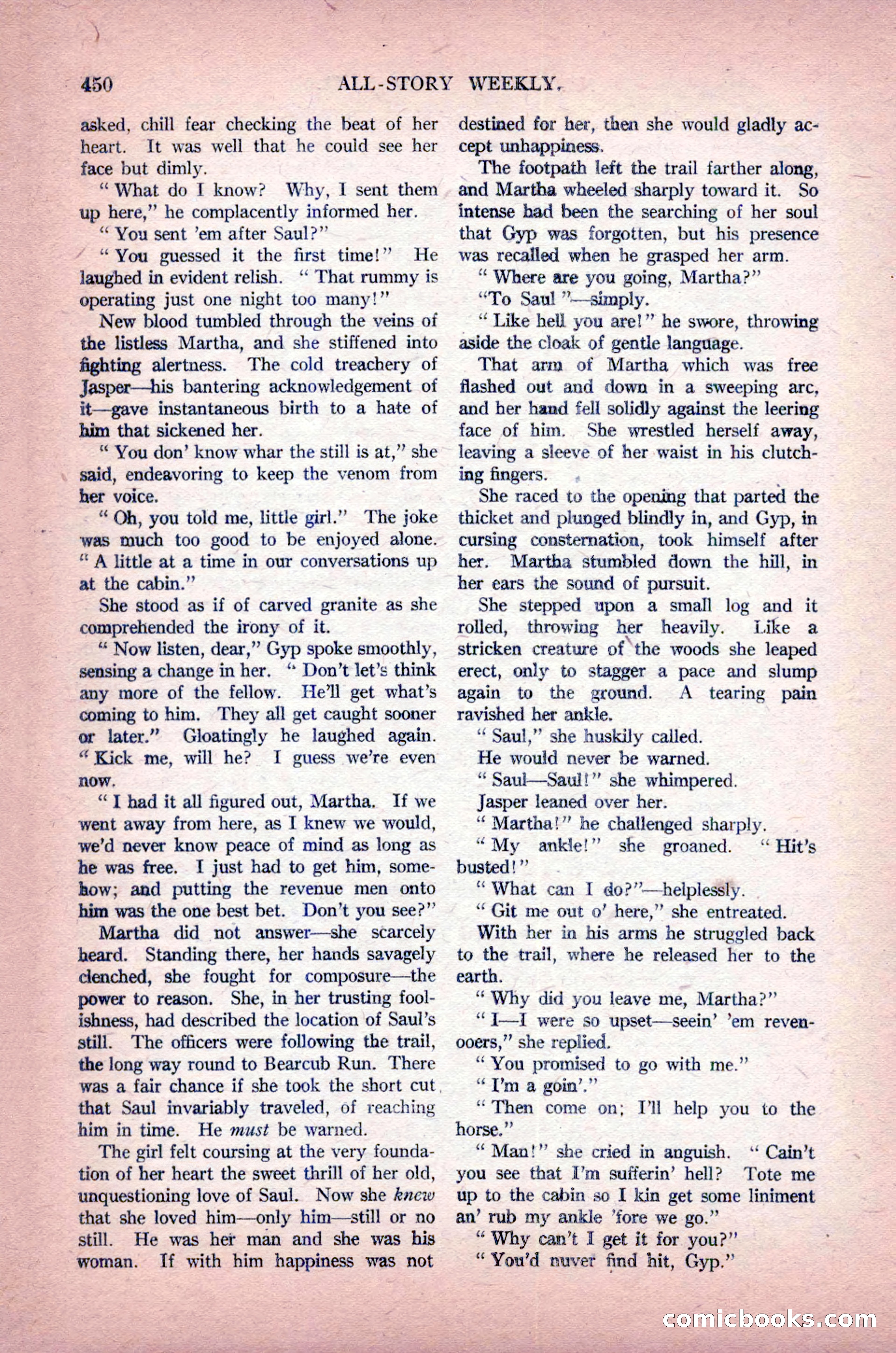All-Story Weekly, Vol. 102, No. 3 — page 108 of 200