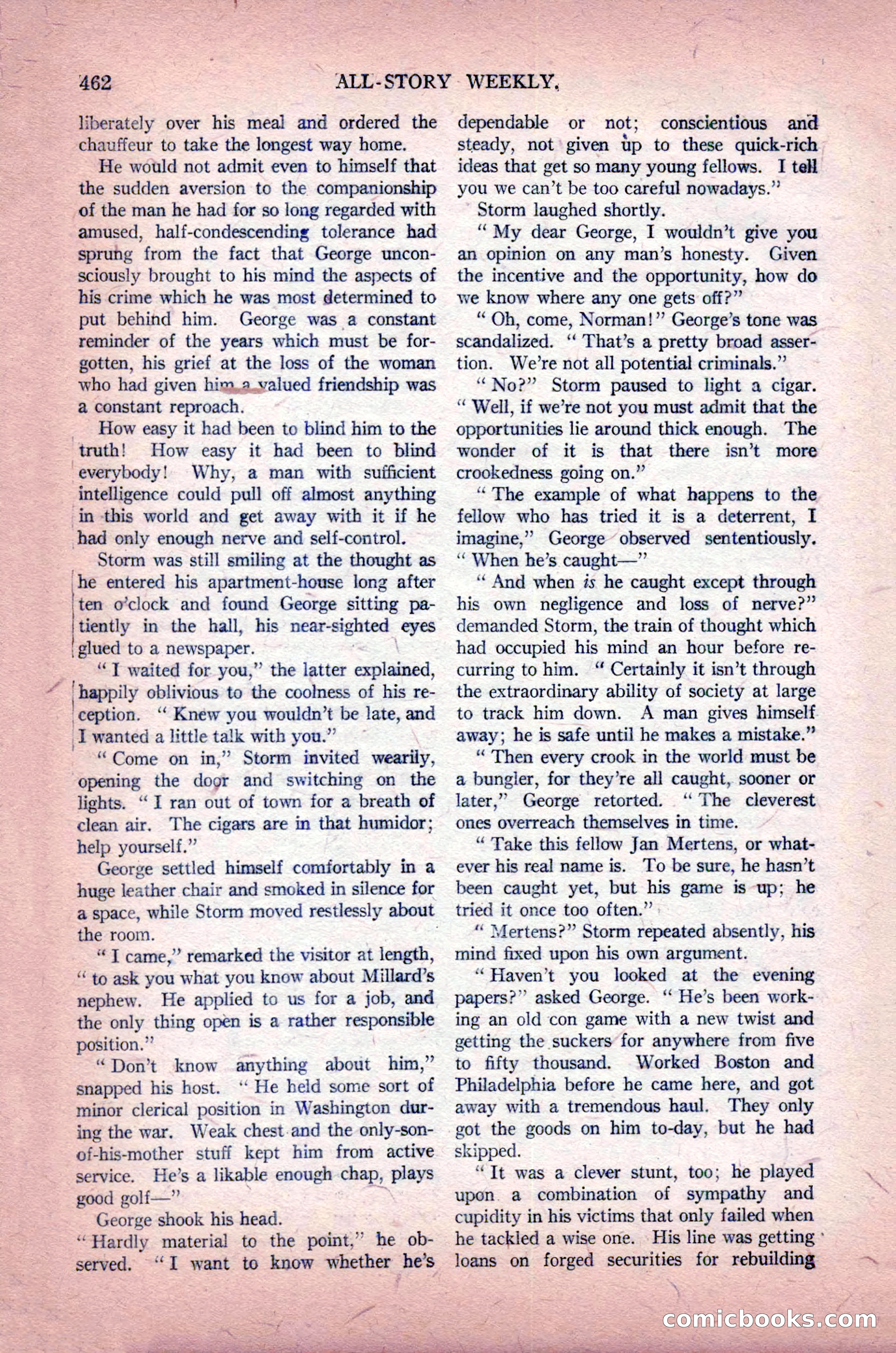 All-Story Weekly, Vol. 102, No. 3 — page 120 of 200