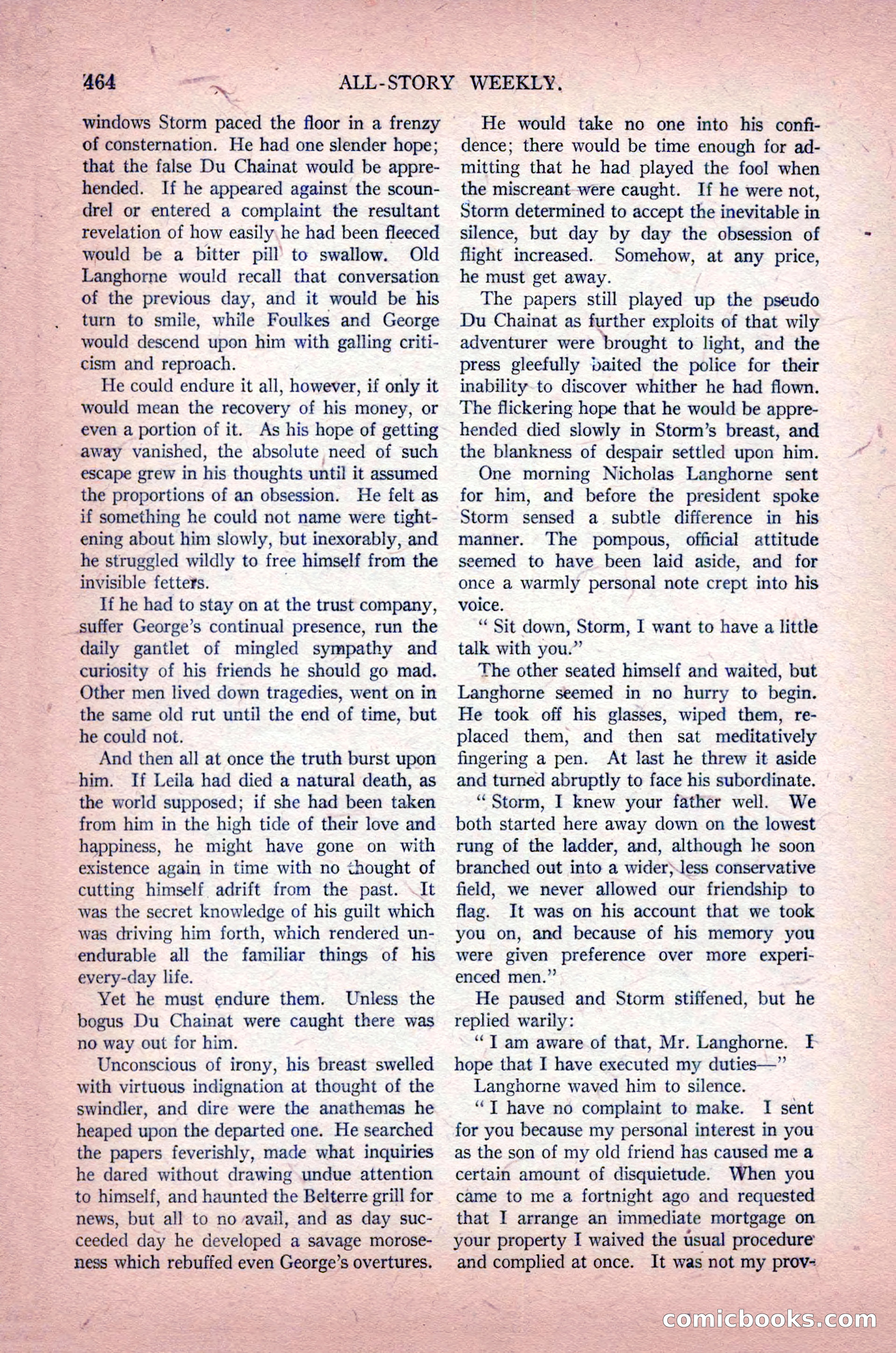 All-Story Weekly, Vol. 102, No. 3 — page 122 of 200
