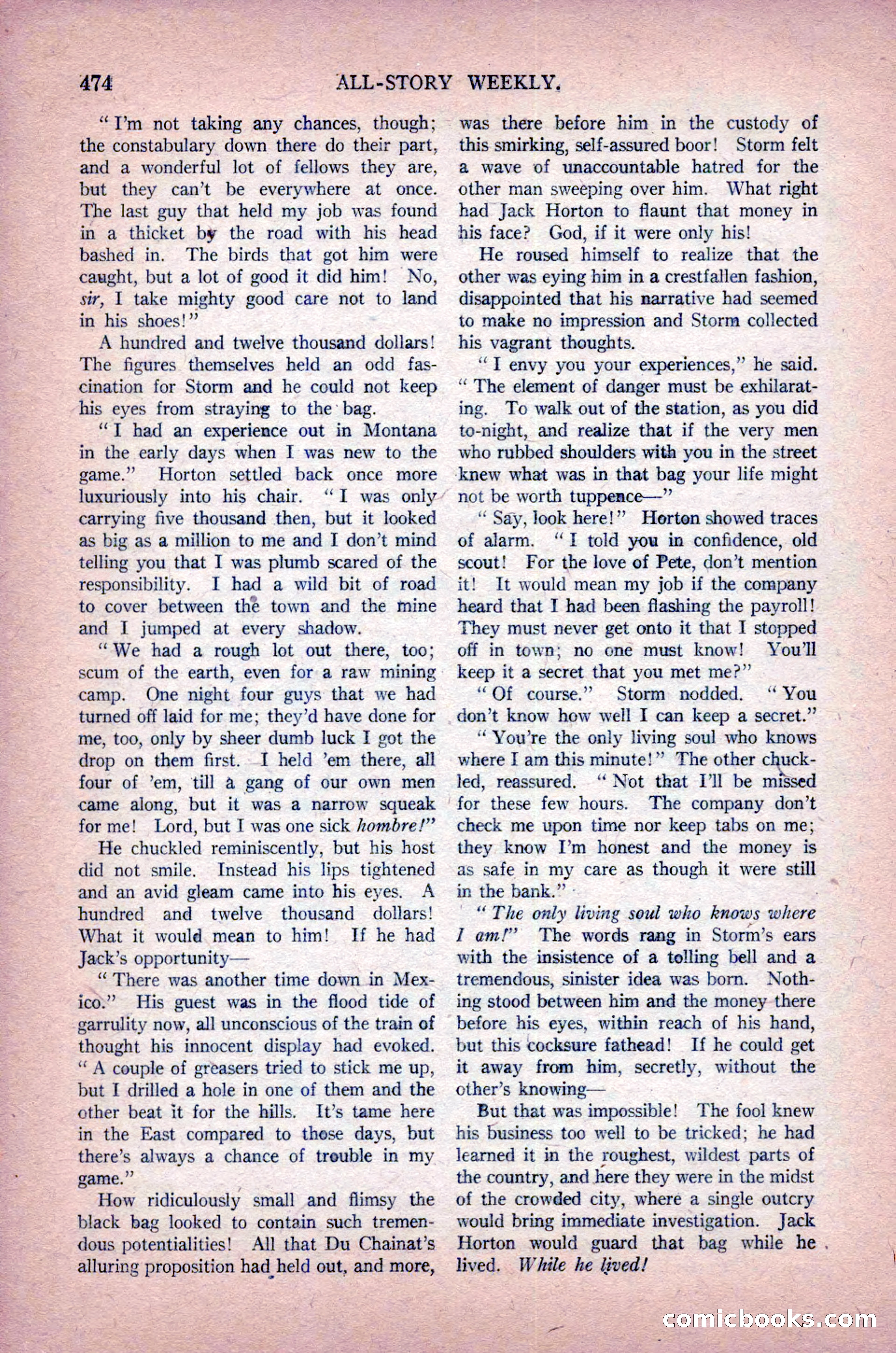 All-Story Weekly, Vol. 102, No. 3 — page 132 of 200