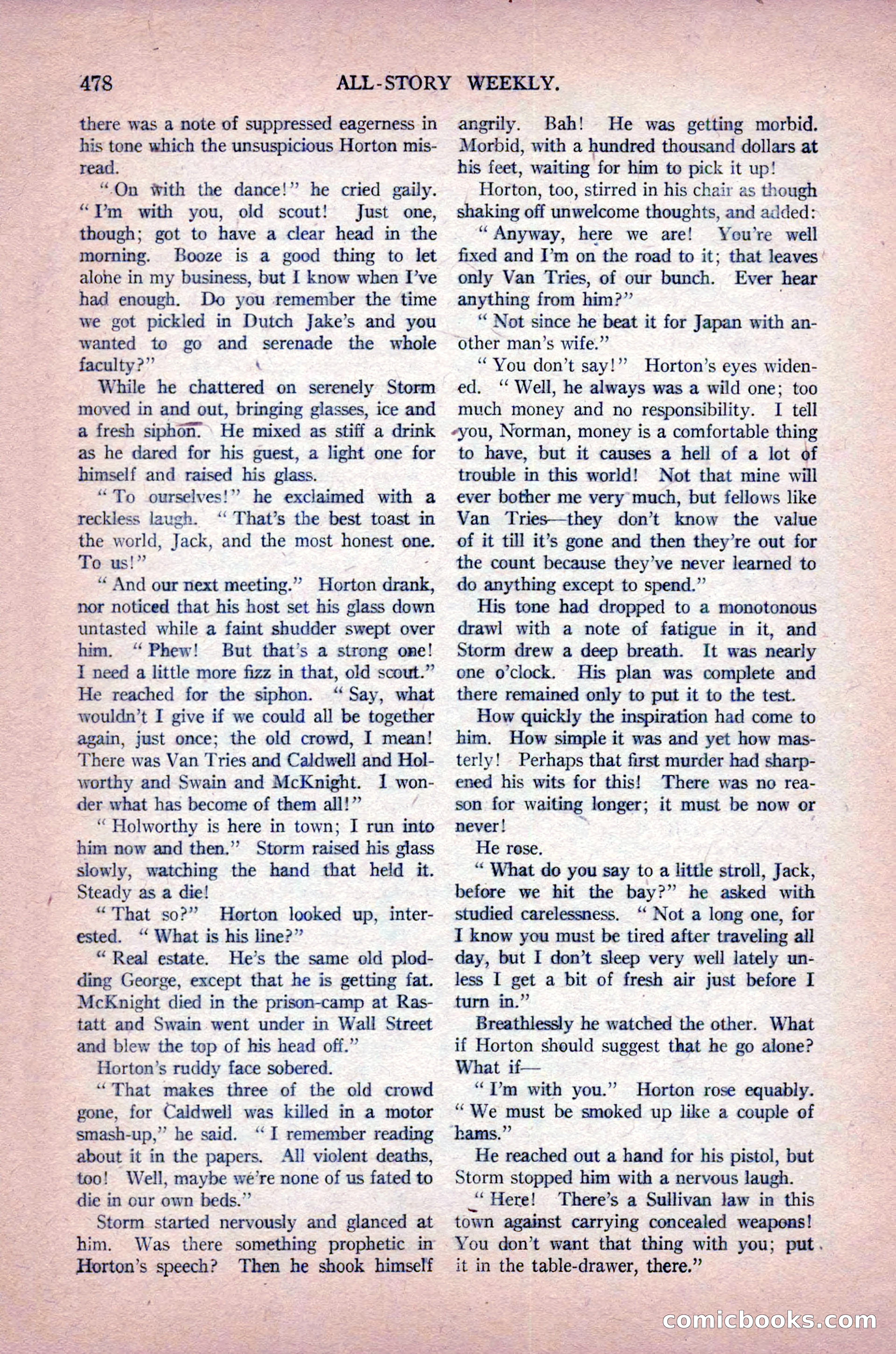 All-Story Weekly, Vol. 102, No. 3 — page 136 of 200