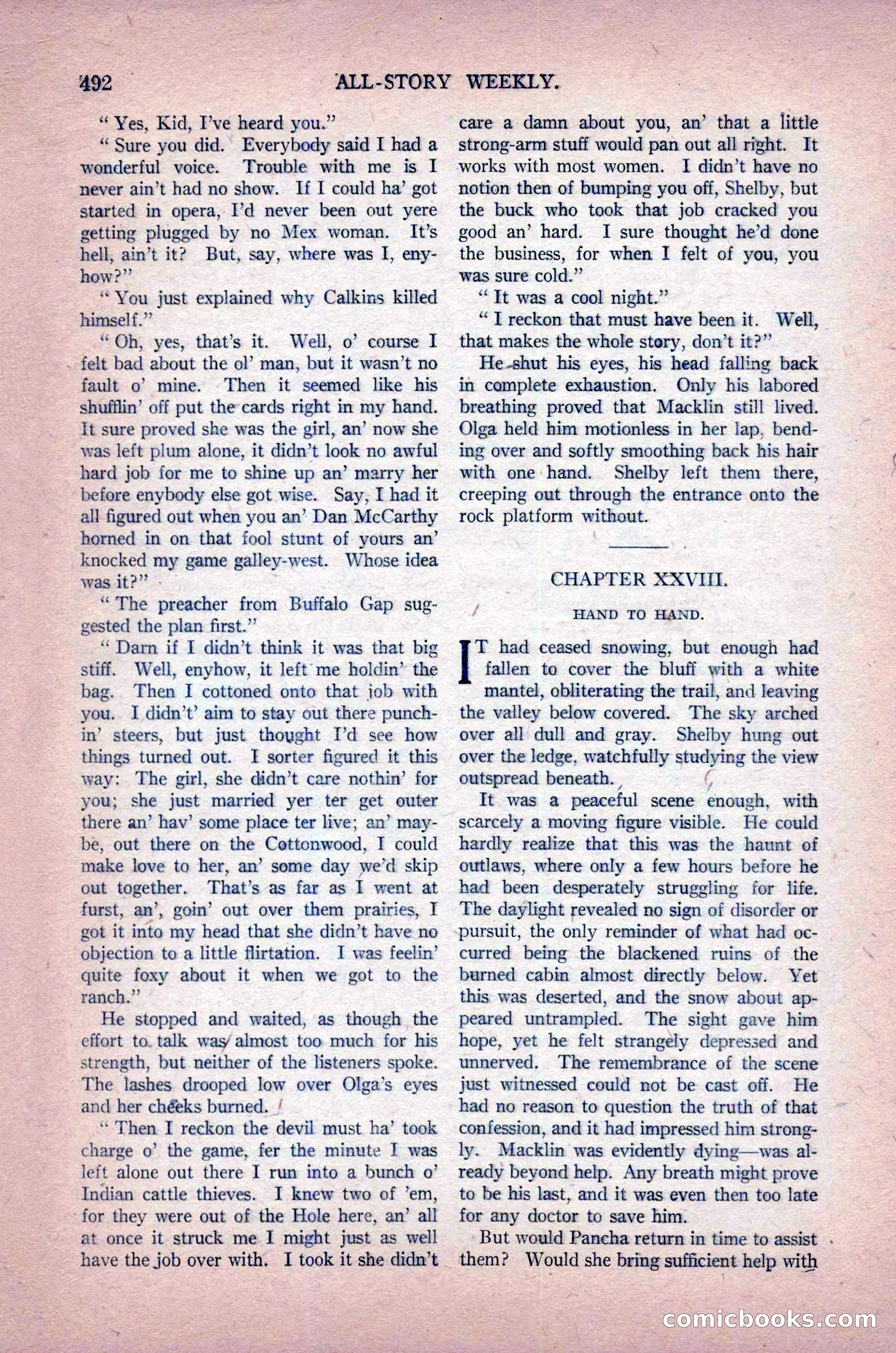 All-Story Weekly, Vol. 102, No. 3 — page 150 of 200