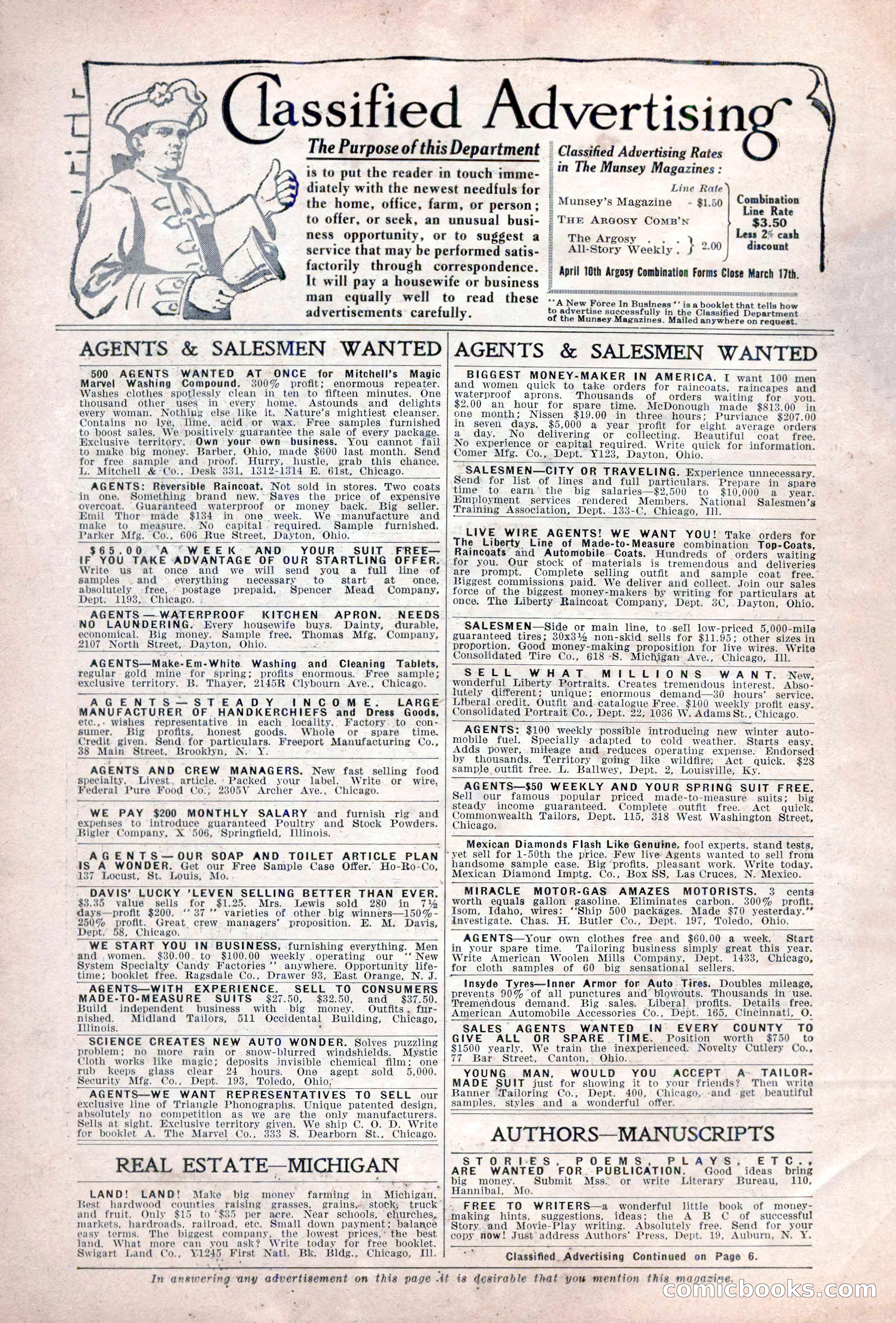All-Story Weekly, Vol. 108 No. 1 — page 6 of 180