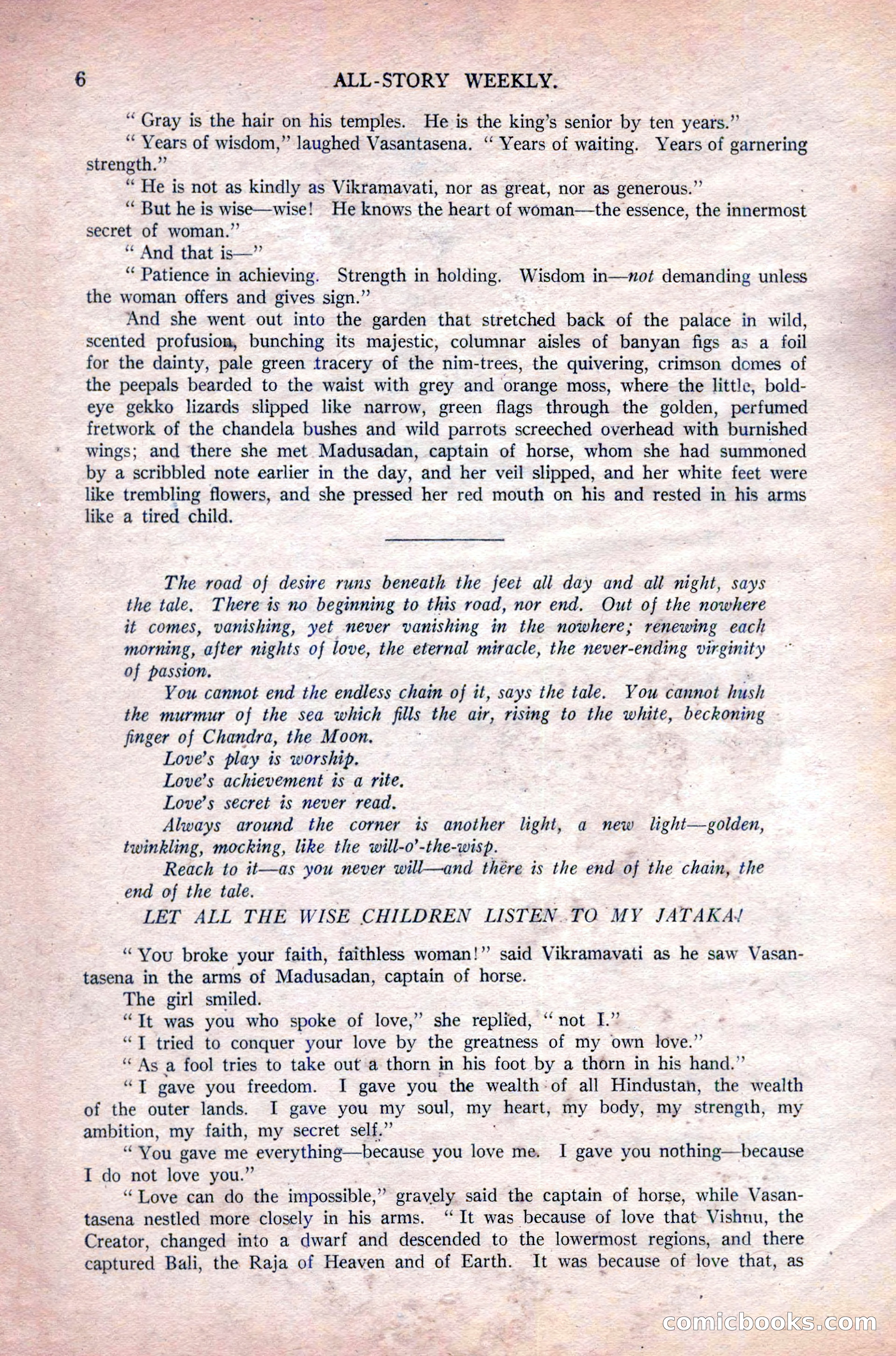All-Story Weekly, Vol. 108 No. 1 — page 16 of 180