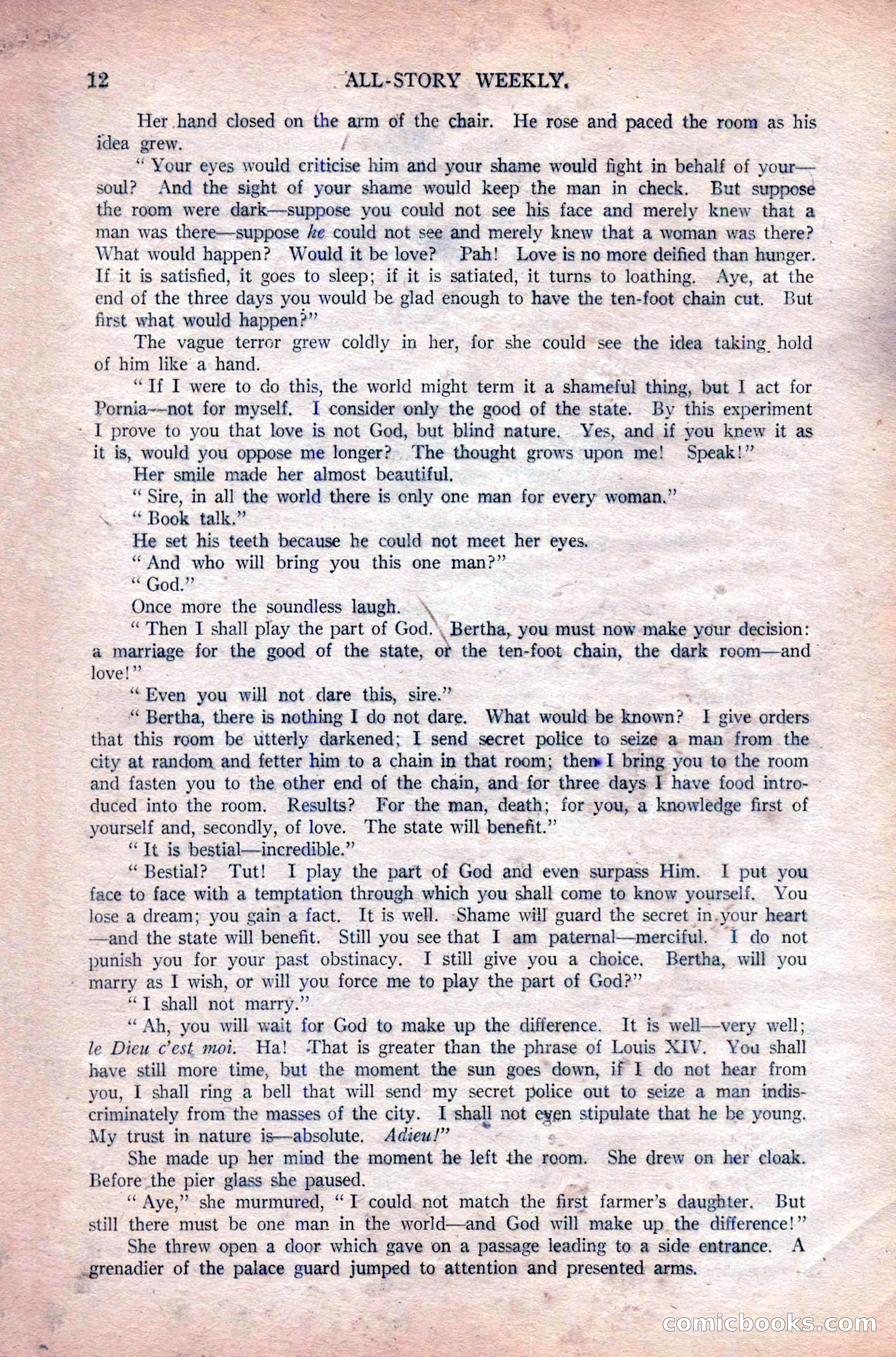 All-Story Weekly, Vol. 108 No. 1 — page 22 of 180