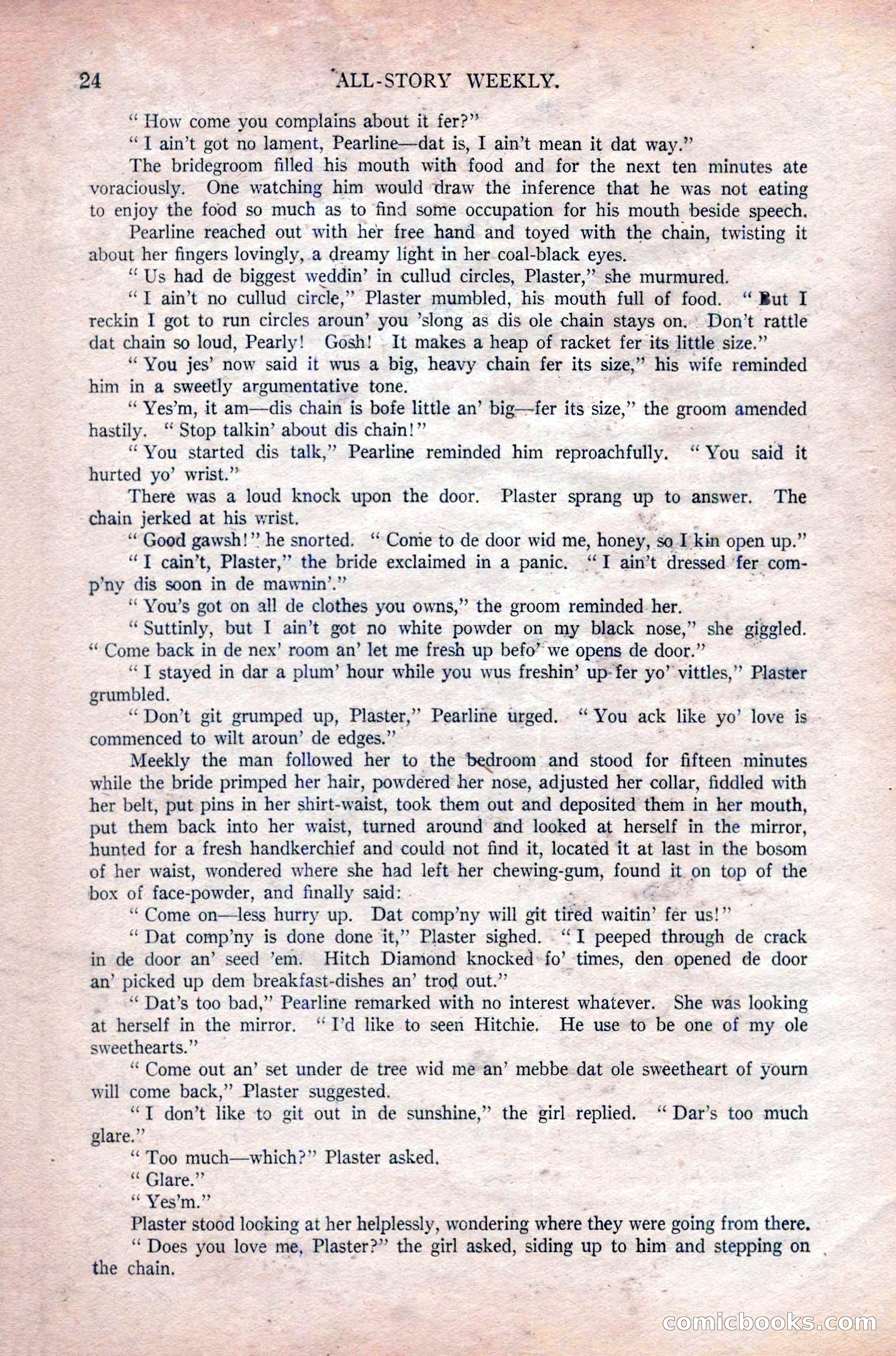 All-Story Weekly, Vol. 108 No. 1 — page 34 of 180