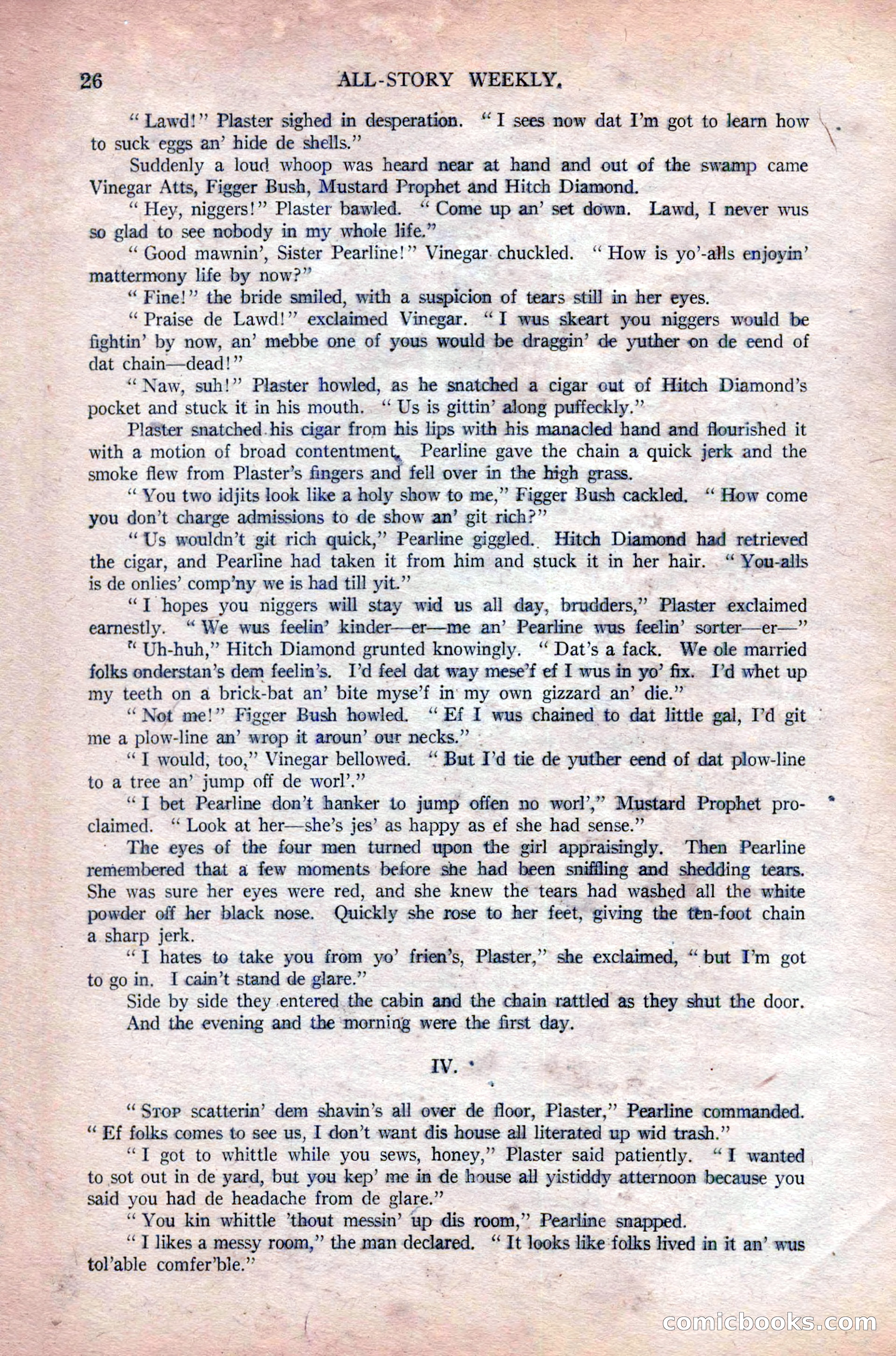 All-Story Weekly, Vol. 108 No. 1 — page 36 of 180