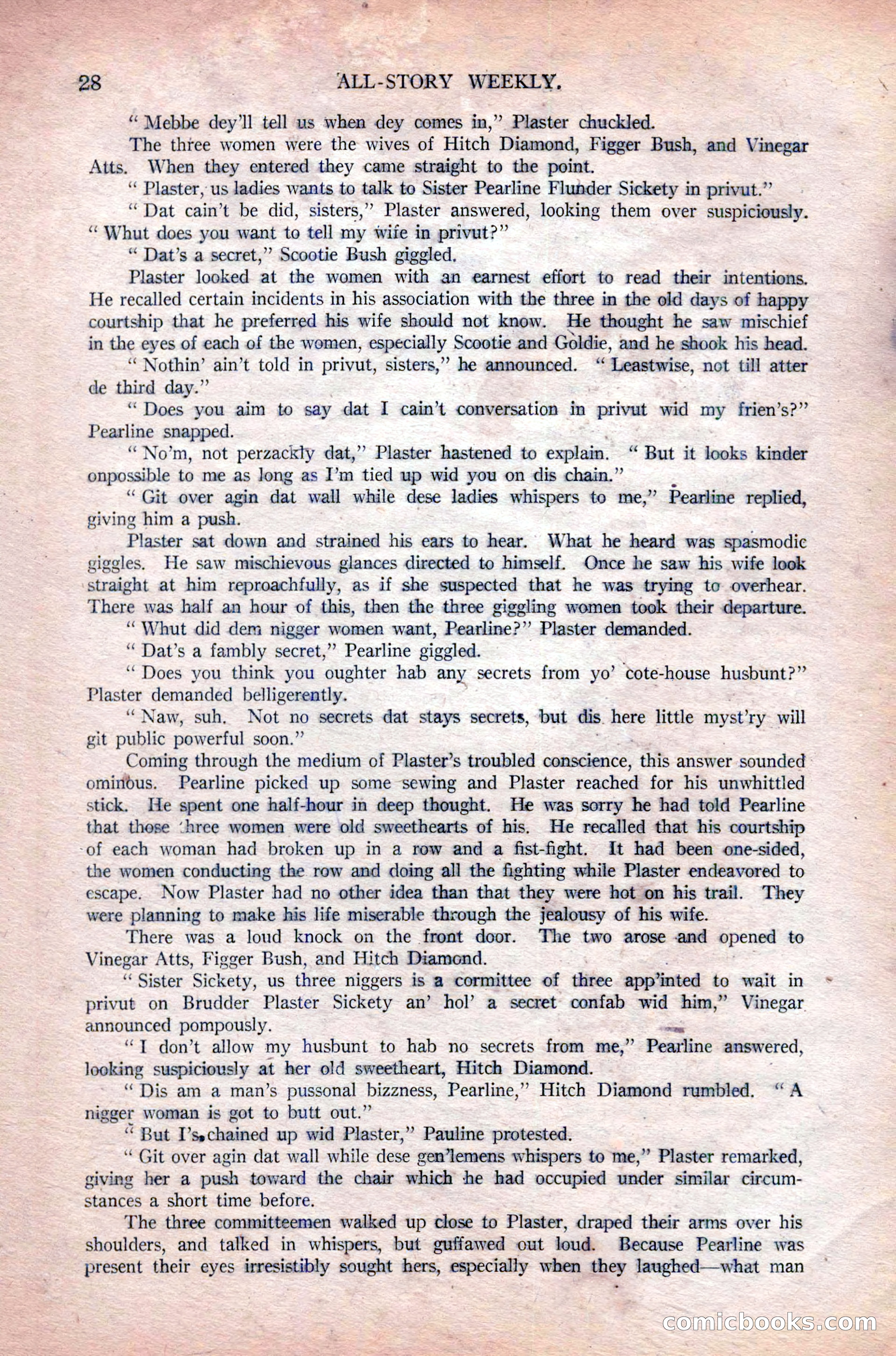 All-Story Weekly, Vol. 108 No. 1 — page 38 of 180
