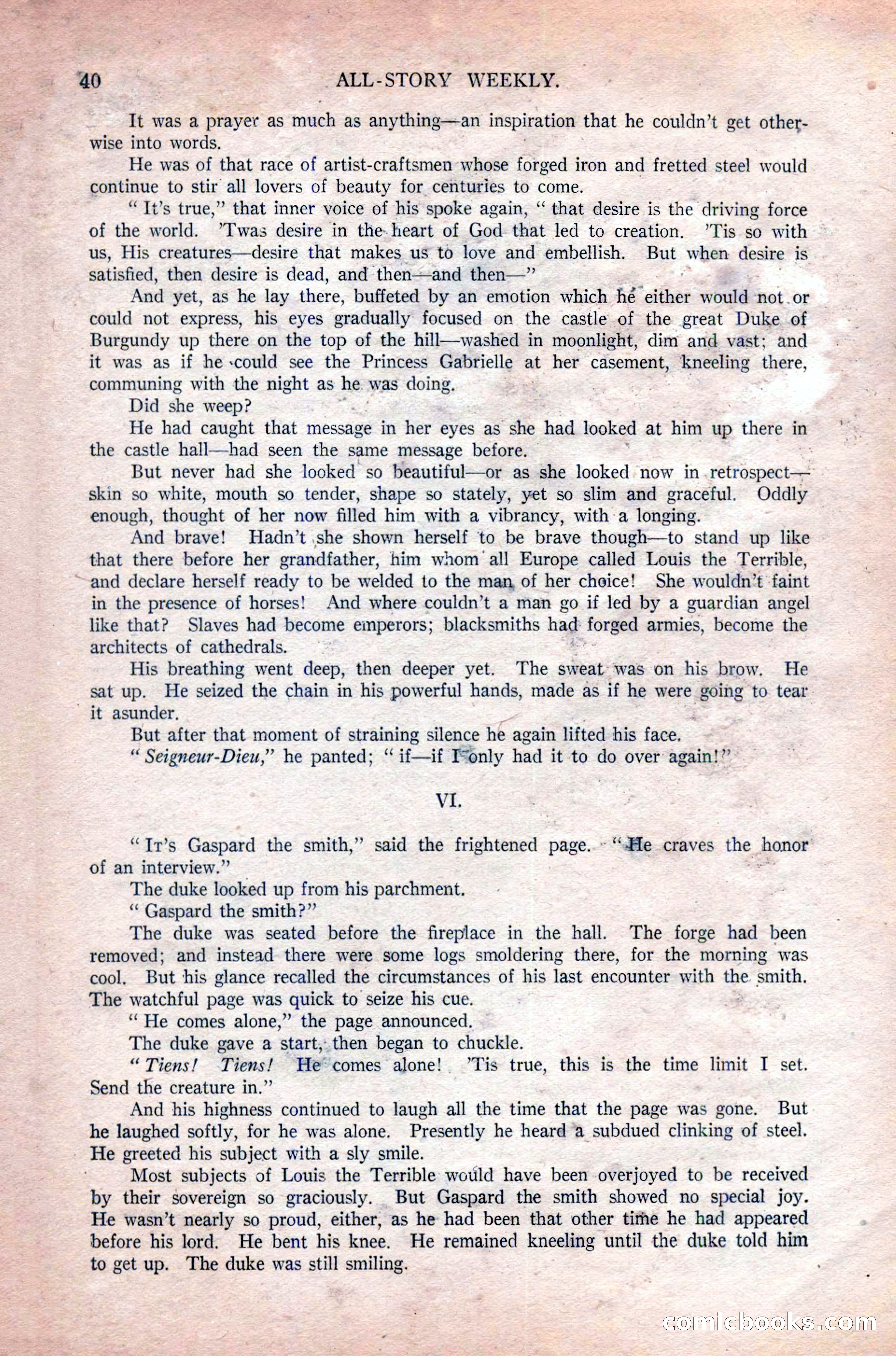 All-Story Weekly, Vol. 108 No. 1 — page 50 of 180