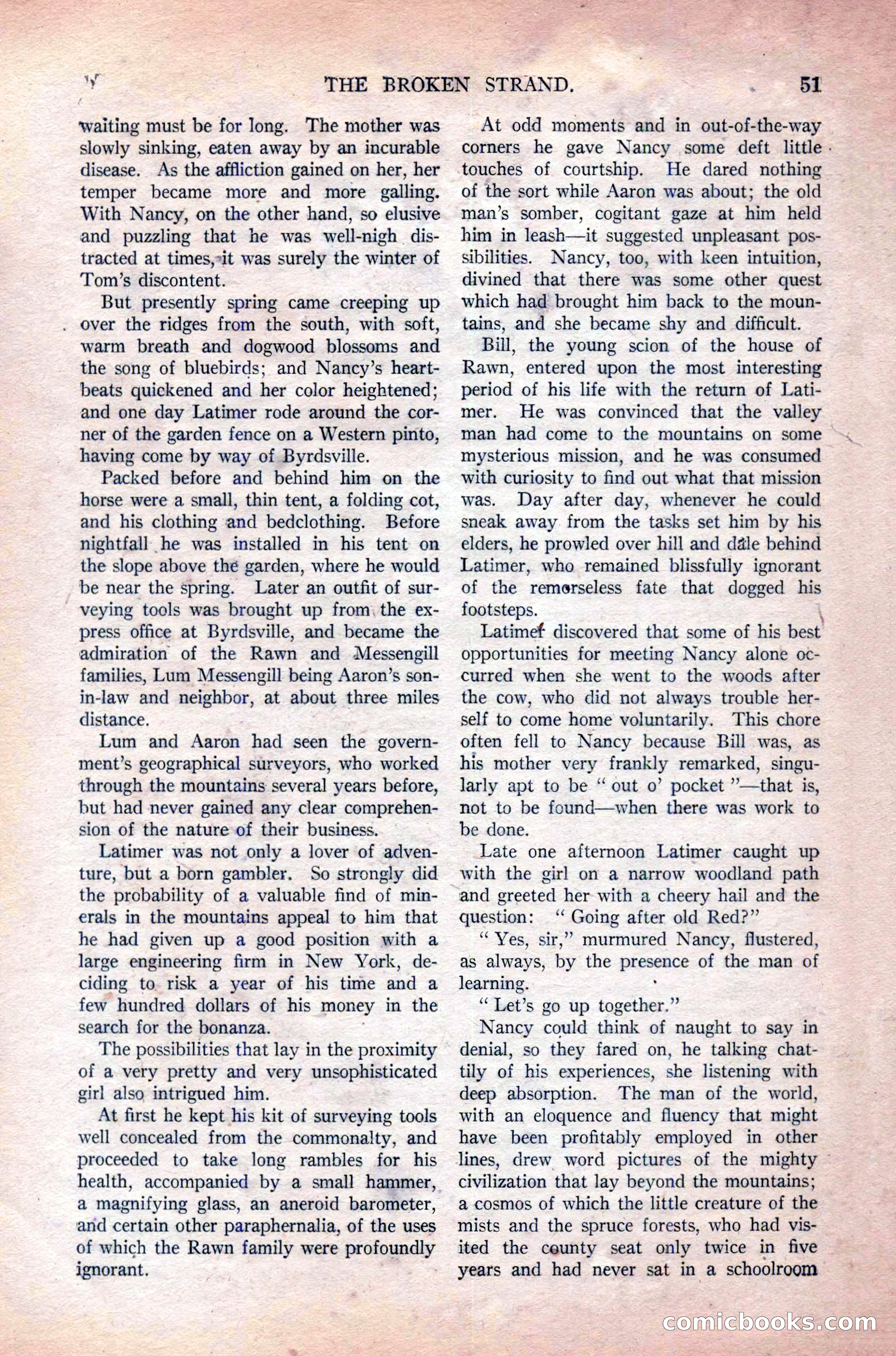 All-Story Weekly, Vol. 108 No. 1 — page 61 of 180