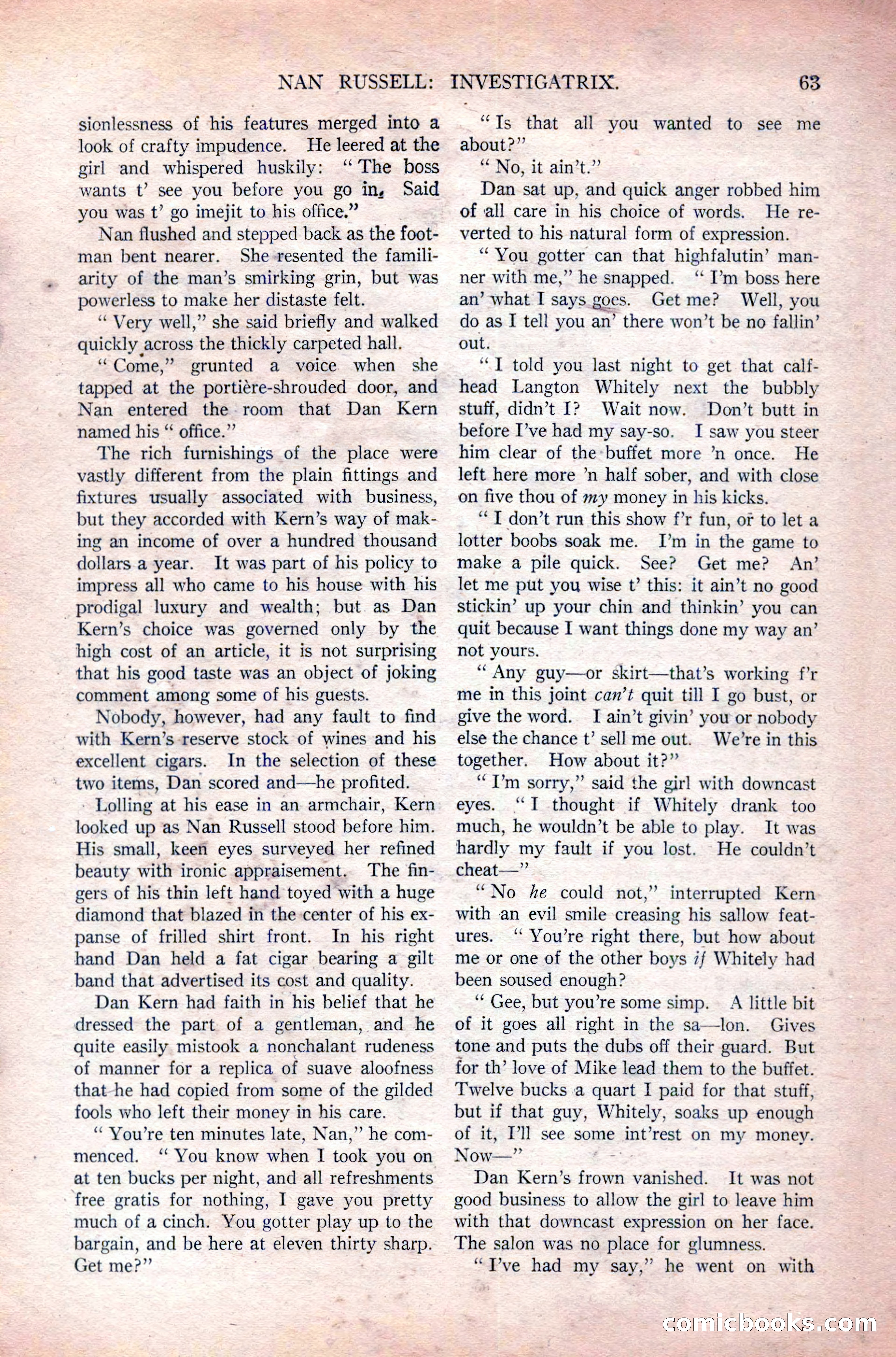 All-Story Weekly, Vol. 108 No. 1 — page 73 of 180